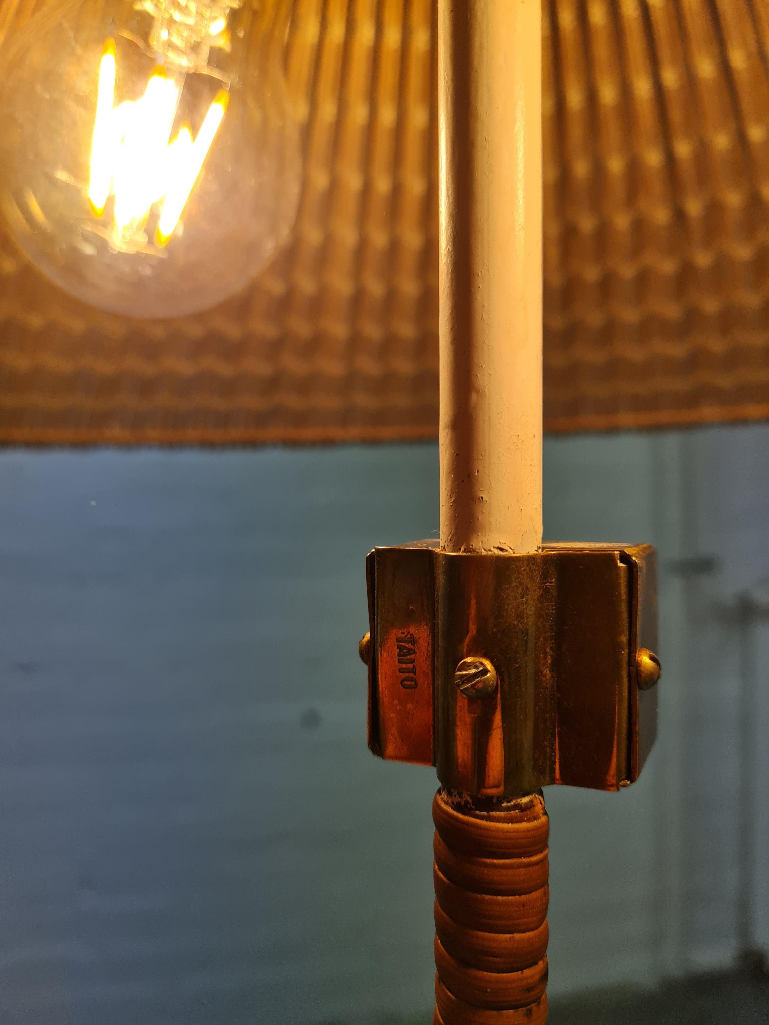 Paavo  Tynell `Chinese Hat´ Floor Lamp  9602, Taito 1940s In Good Condition For Sale In Helsinki, FI