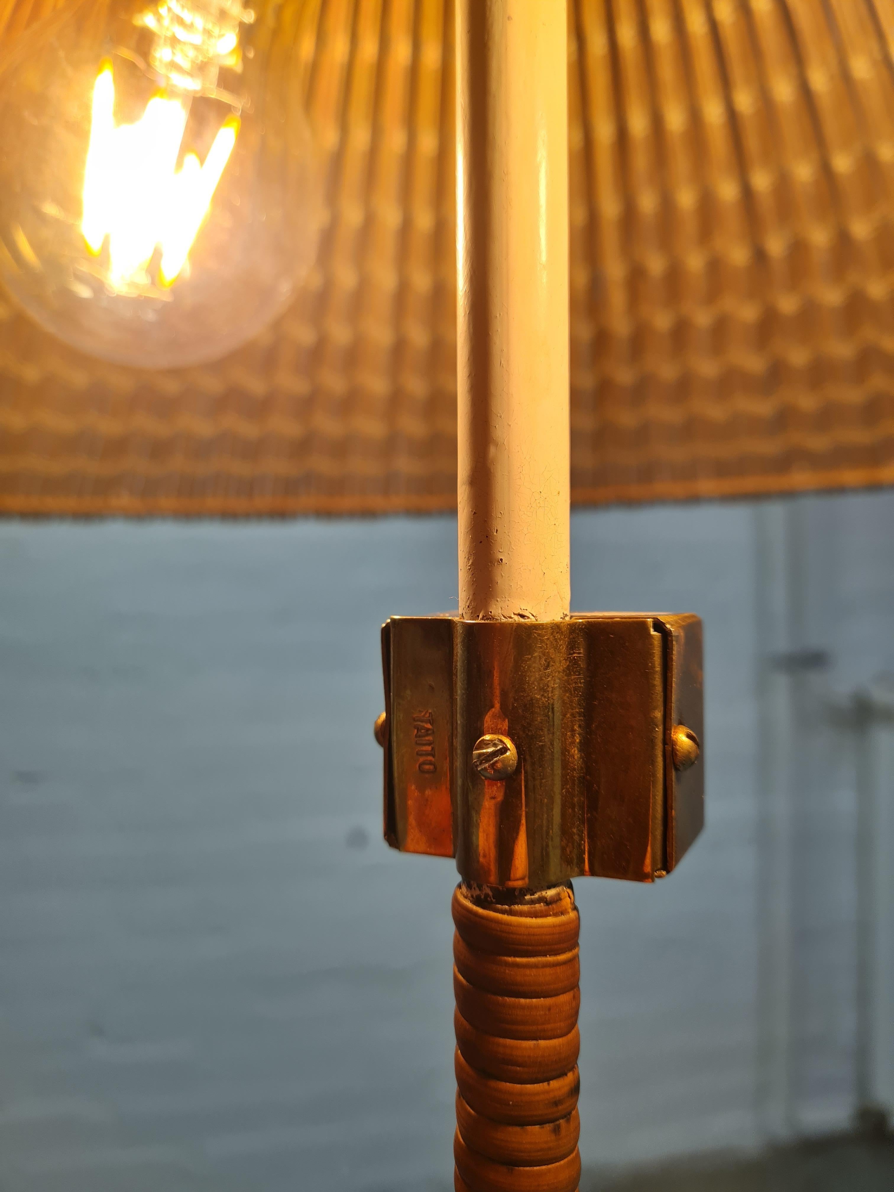 Paavo  Tynell `Chinese Hat´ Floor Lamp  9602, Taito 1940s For Sale 1