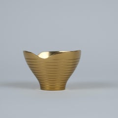 Paavo & Helena Tynell Cast Brass Bowl Model no. 4, Taito 1940s