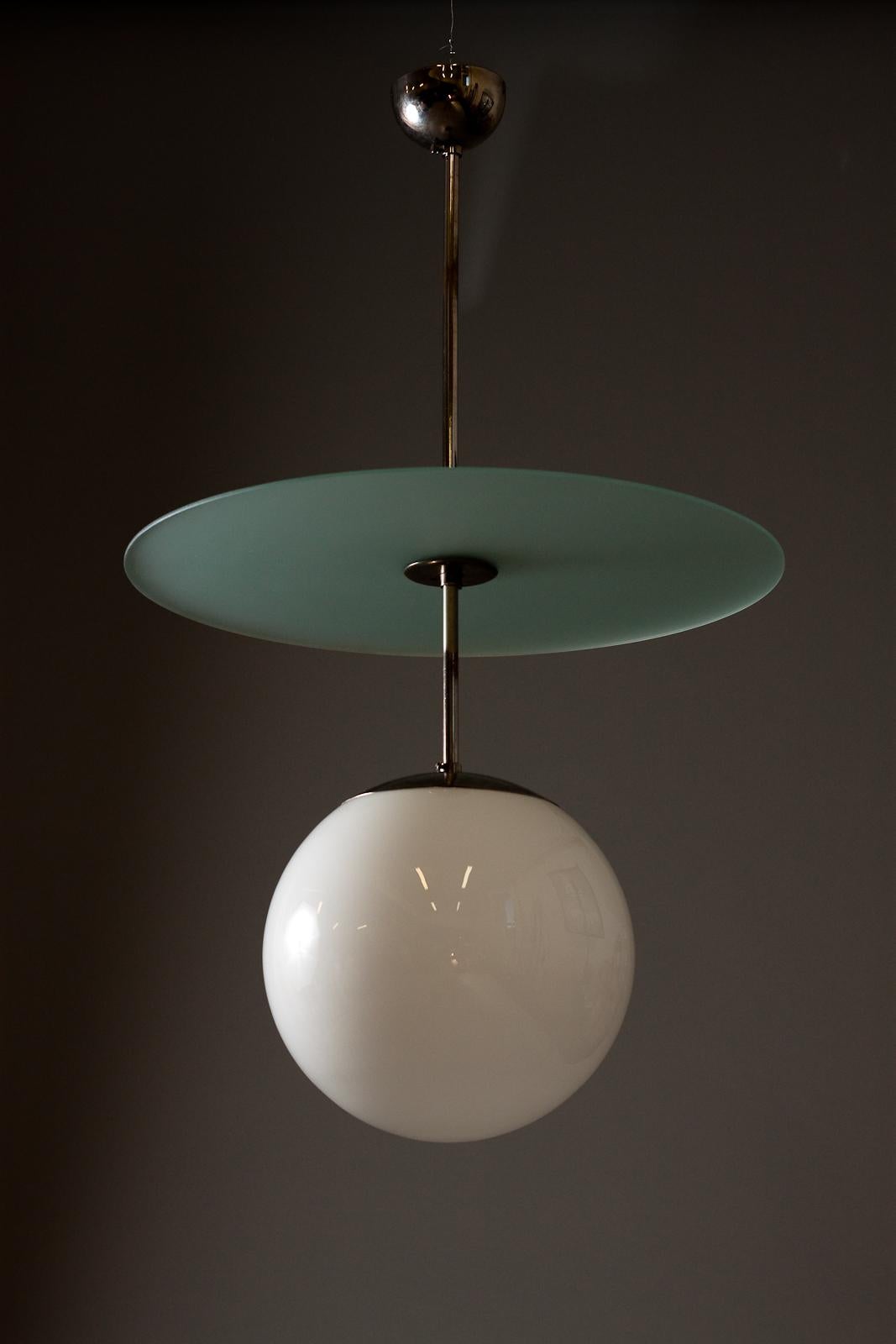 Paavo Tynell, 1930s Ceiling Light for Taito Oy For Sale 8