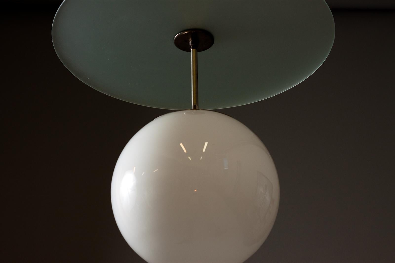 20th Century Paavo Tynell, 1930s Ceiling Light for Taito Oy For Sale