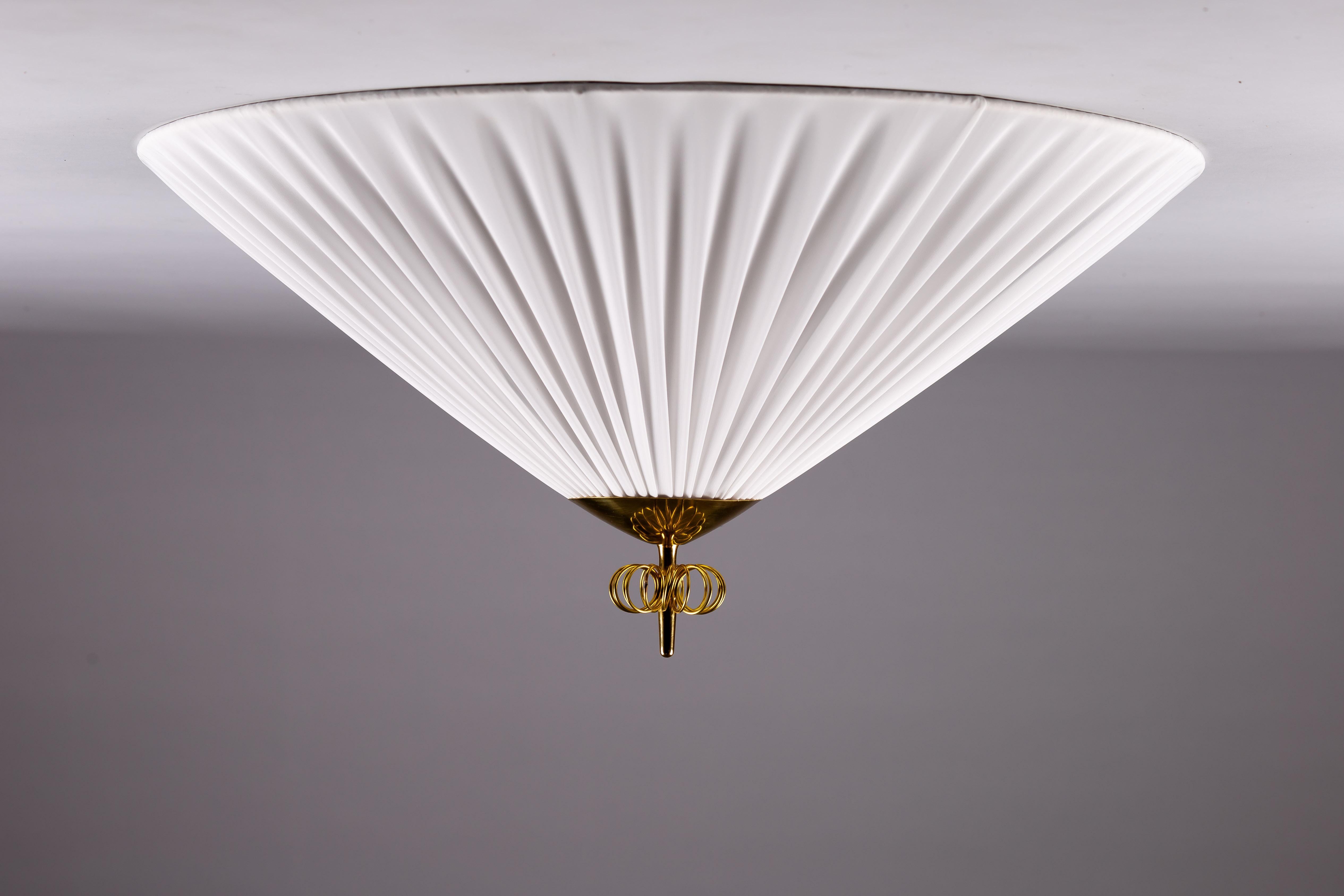 Mid-Century Modern Paavo Tynell, 1950's plafond lamp, Idman Oy, Finland For Sale