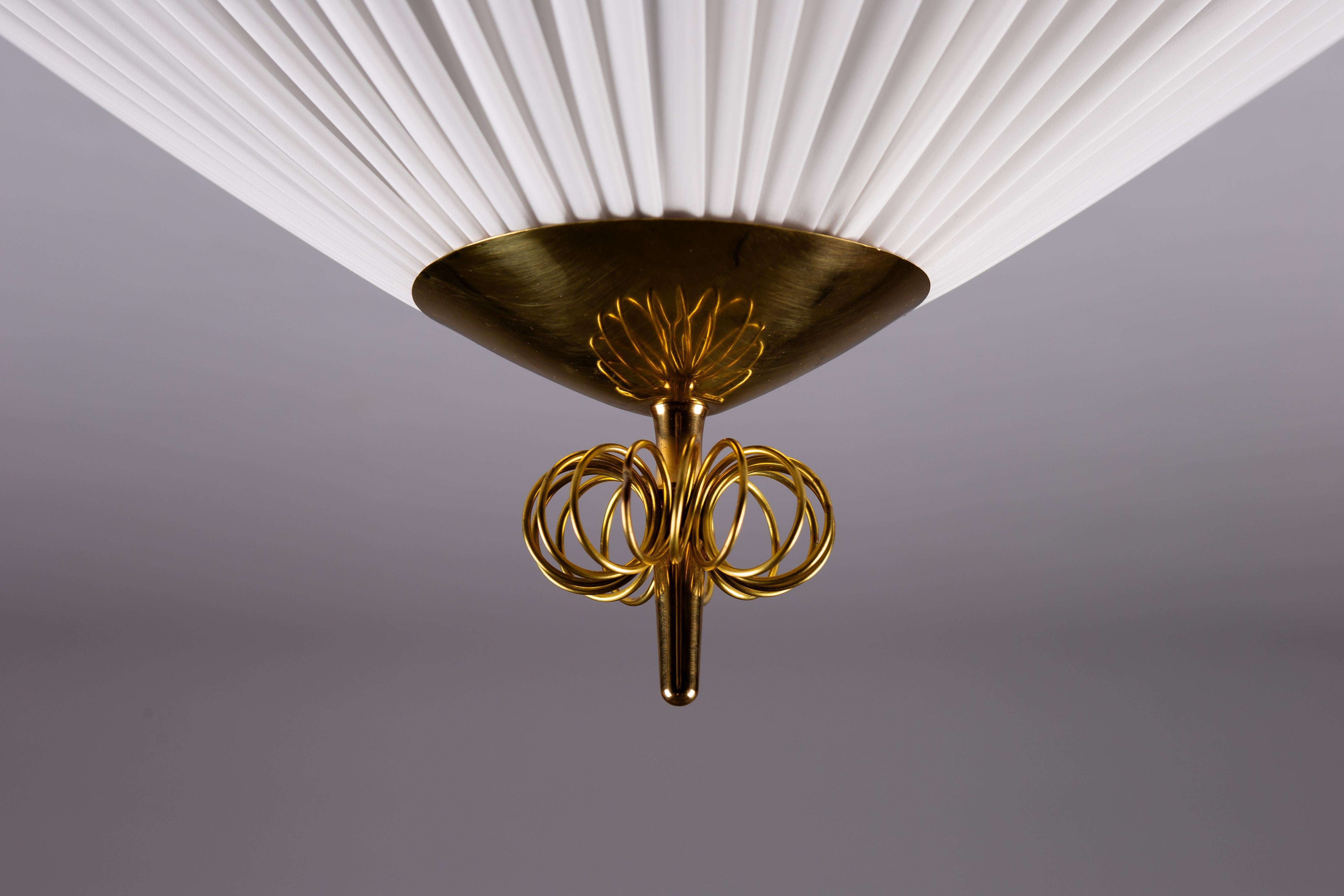 Finnish Paavo Tynell, 1950's plafond lamp, Idman Oy, Finland For Sale