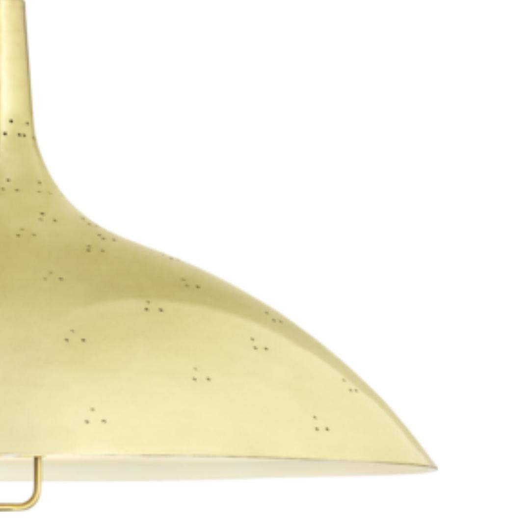Lampada a sospensione '1965' di Paavo Tynell in ottone per Gubi

Il ciondolo 