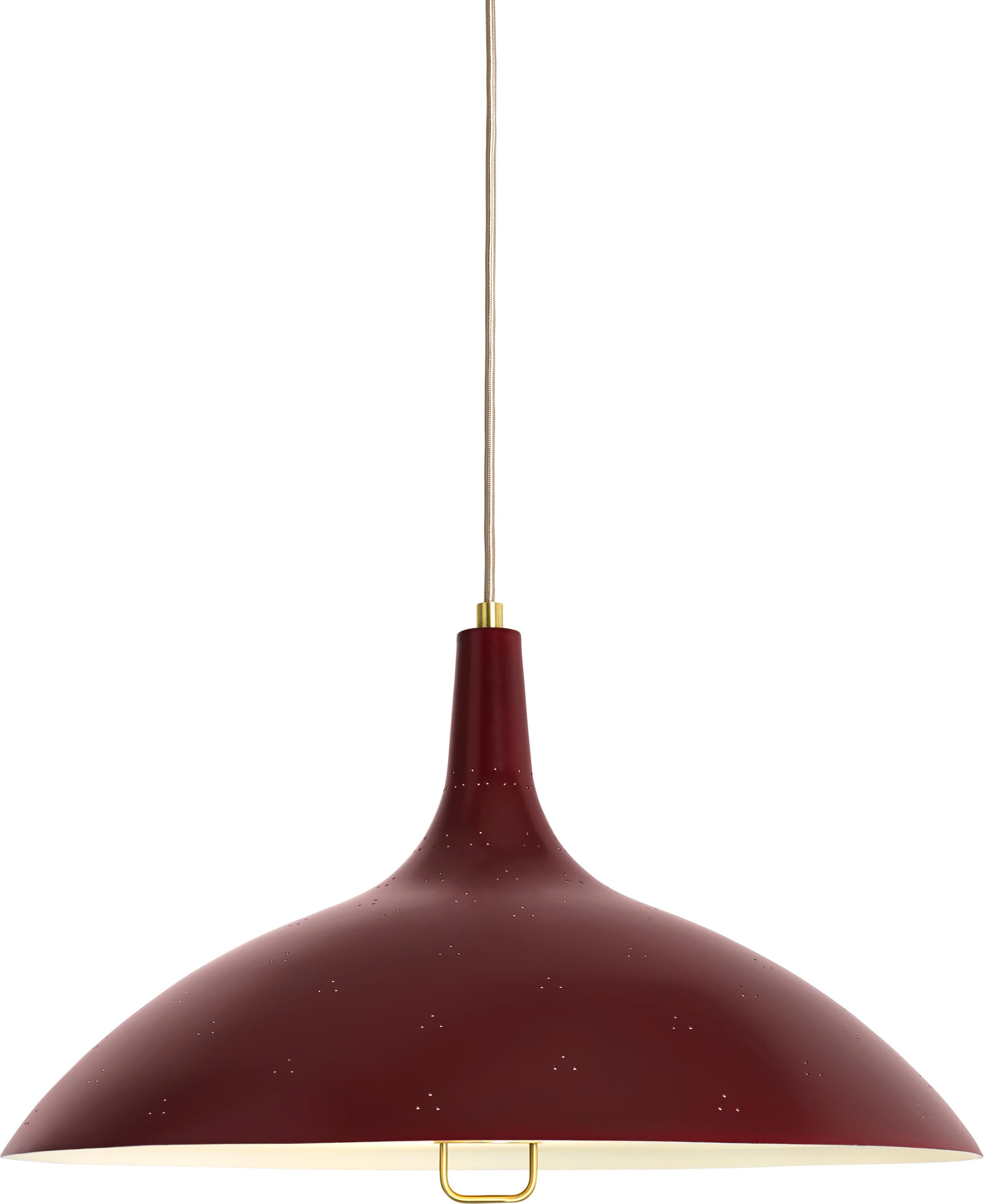 Lampe à suspension Paavo Tynell « 1965 » en laiton Neuf - En vente à Glendale, CA