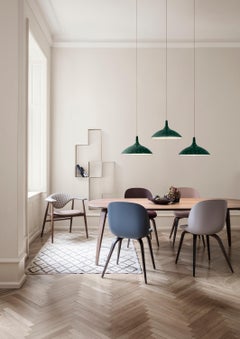 Paavo Tynell '1965' Pendant Lamp in Green for Gubi