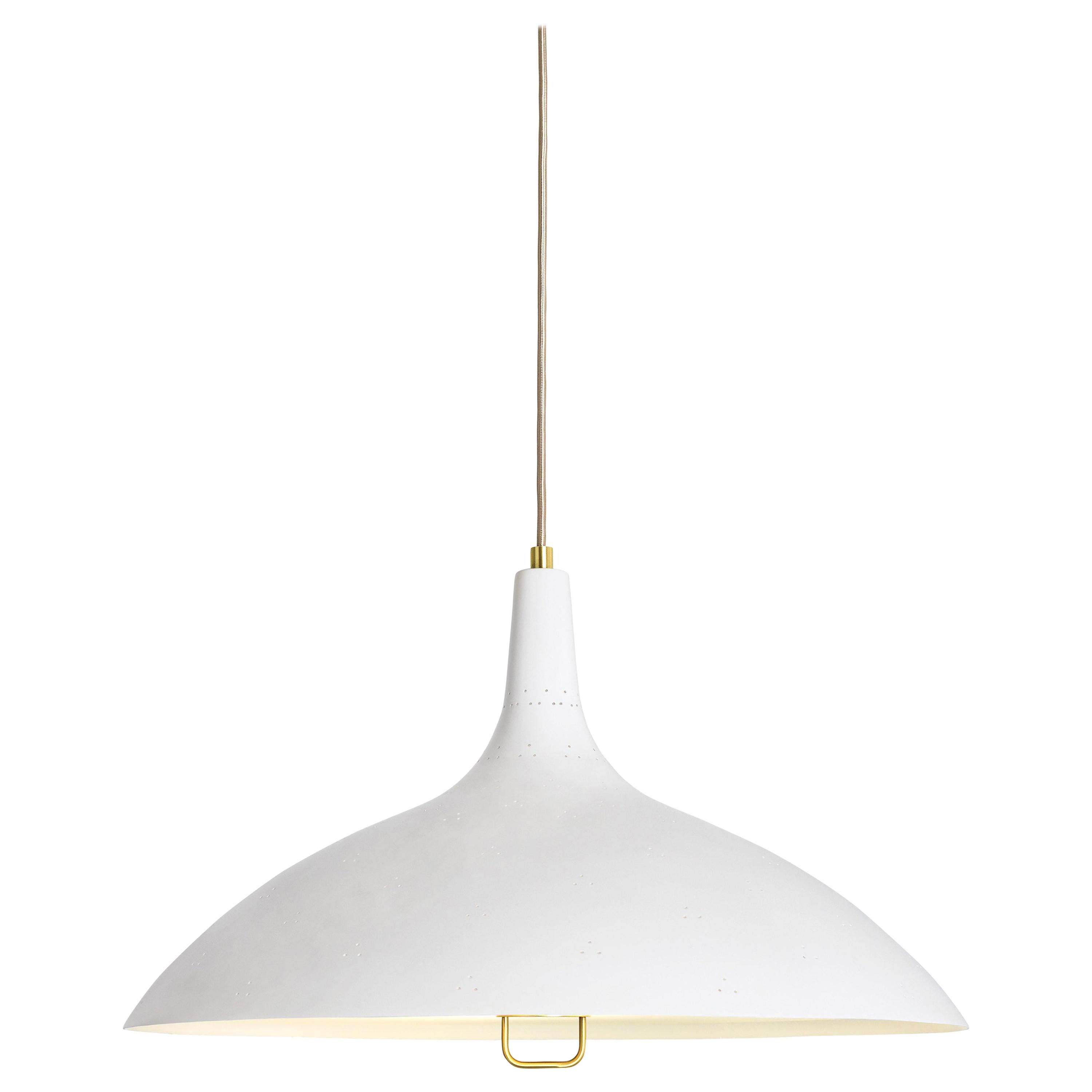 Paavo Tynell '1965' Pendant Lamp in White