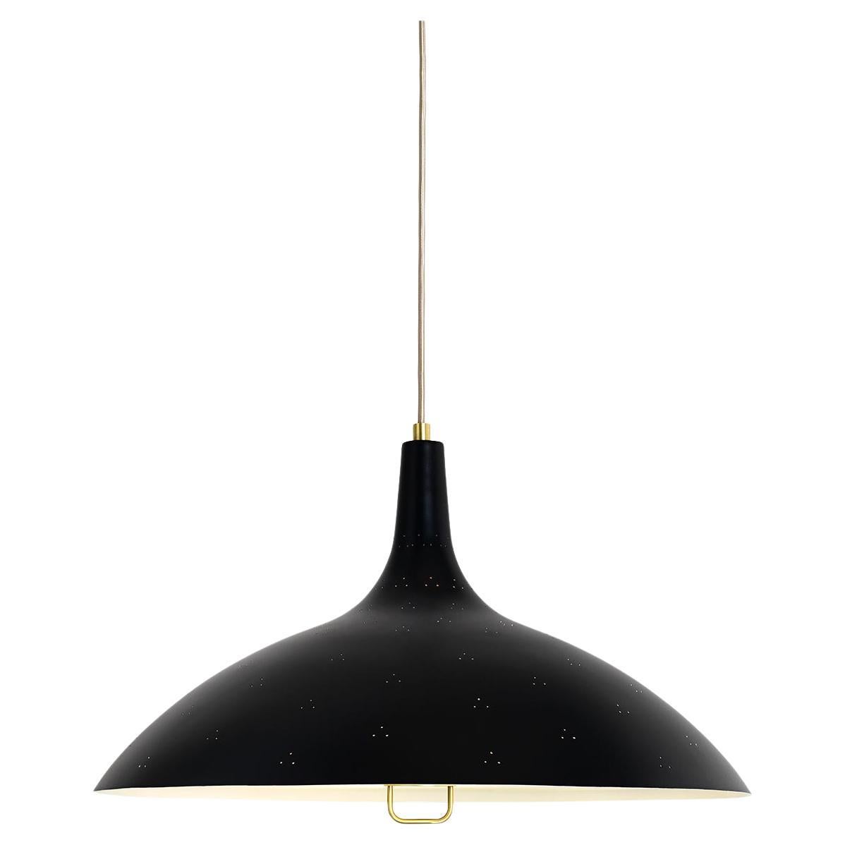 Paavo Tynell 1965 Pendant Lamps, Black For Sale