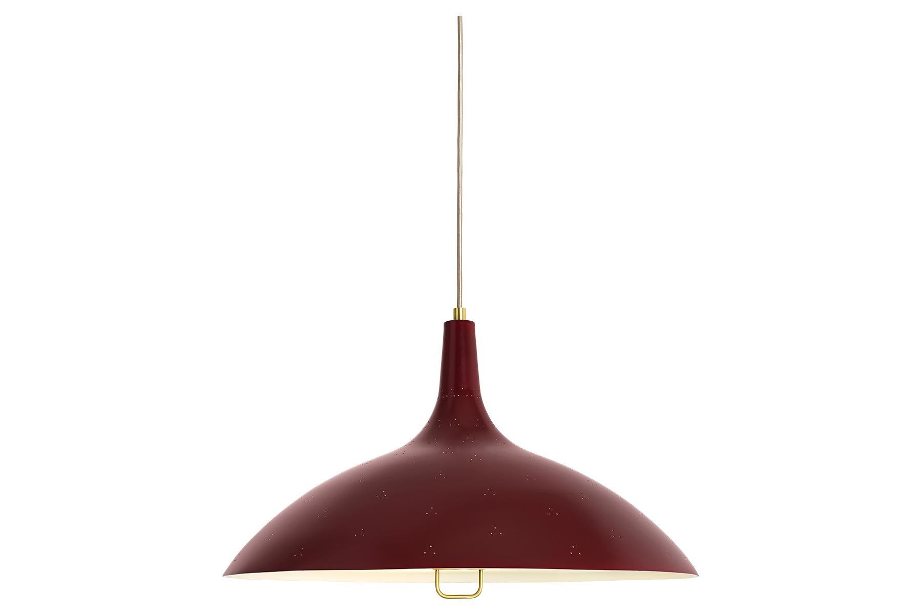 Mid-Century Modern Paavo Tynell 1965 Pendant Lamps, Brass For Sale