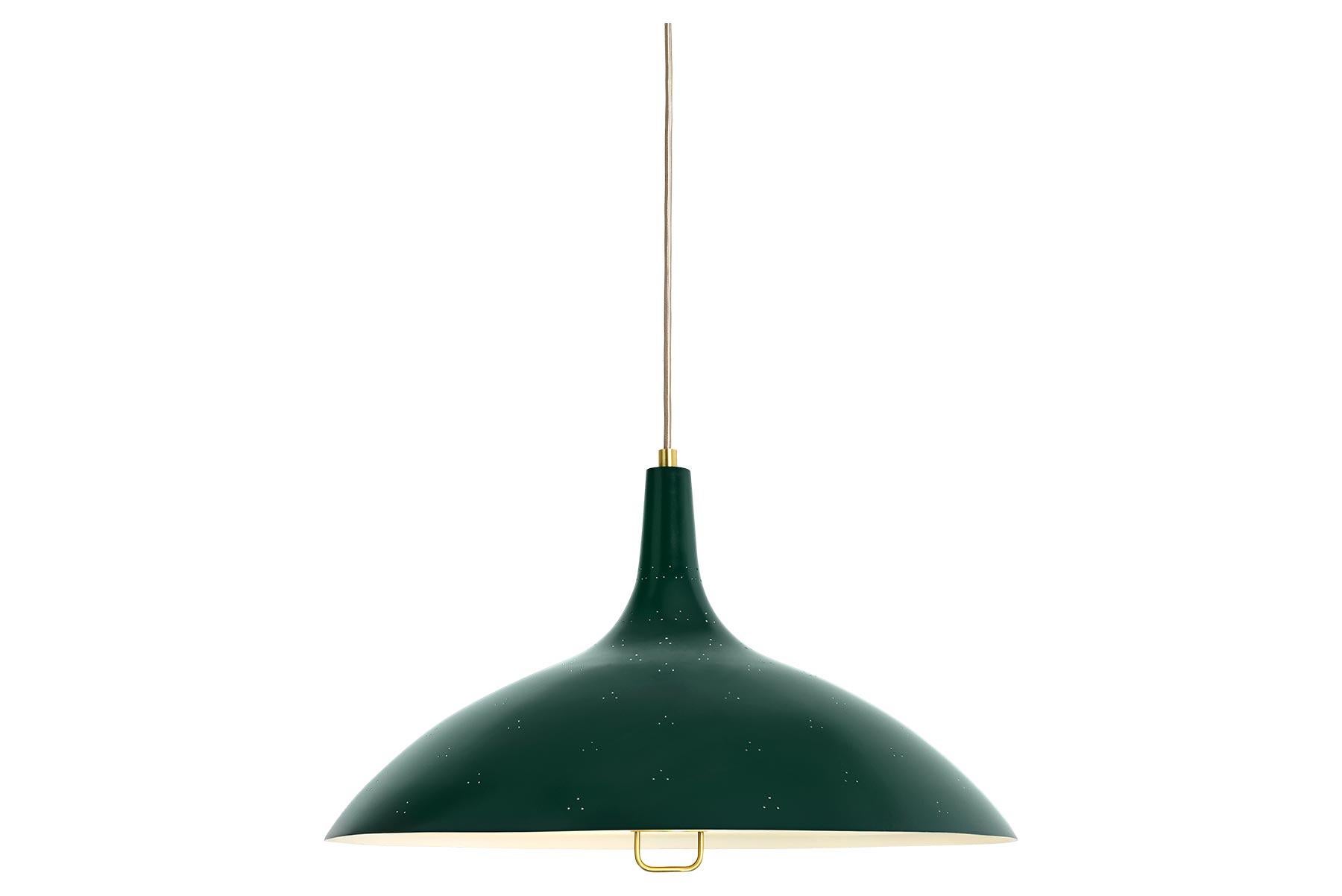 Contemporary Paavo Tynell 1965 Pendant Lamps, Brass For Sale
