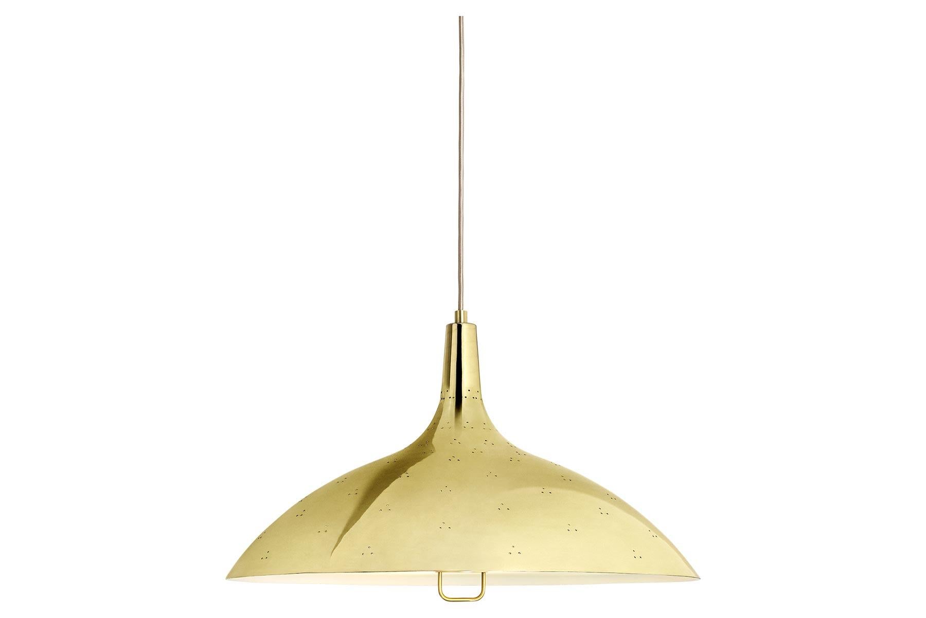 Paavo Tynell 1965 Pendant Lamps, Green In New Condition For Sale In Berkeley, CA