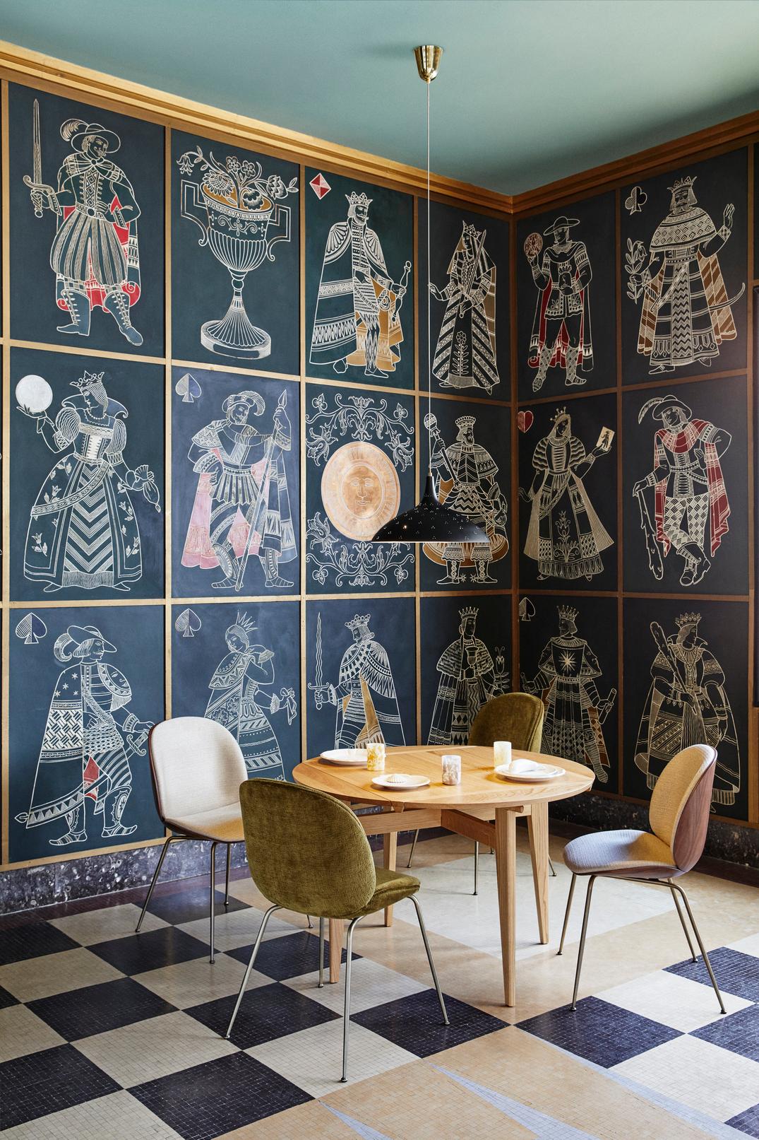 Contemporary Paavo Tynell 1965 Pendant Red for GUBI For Sale