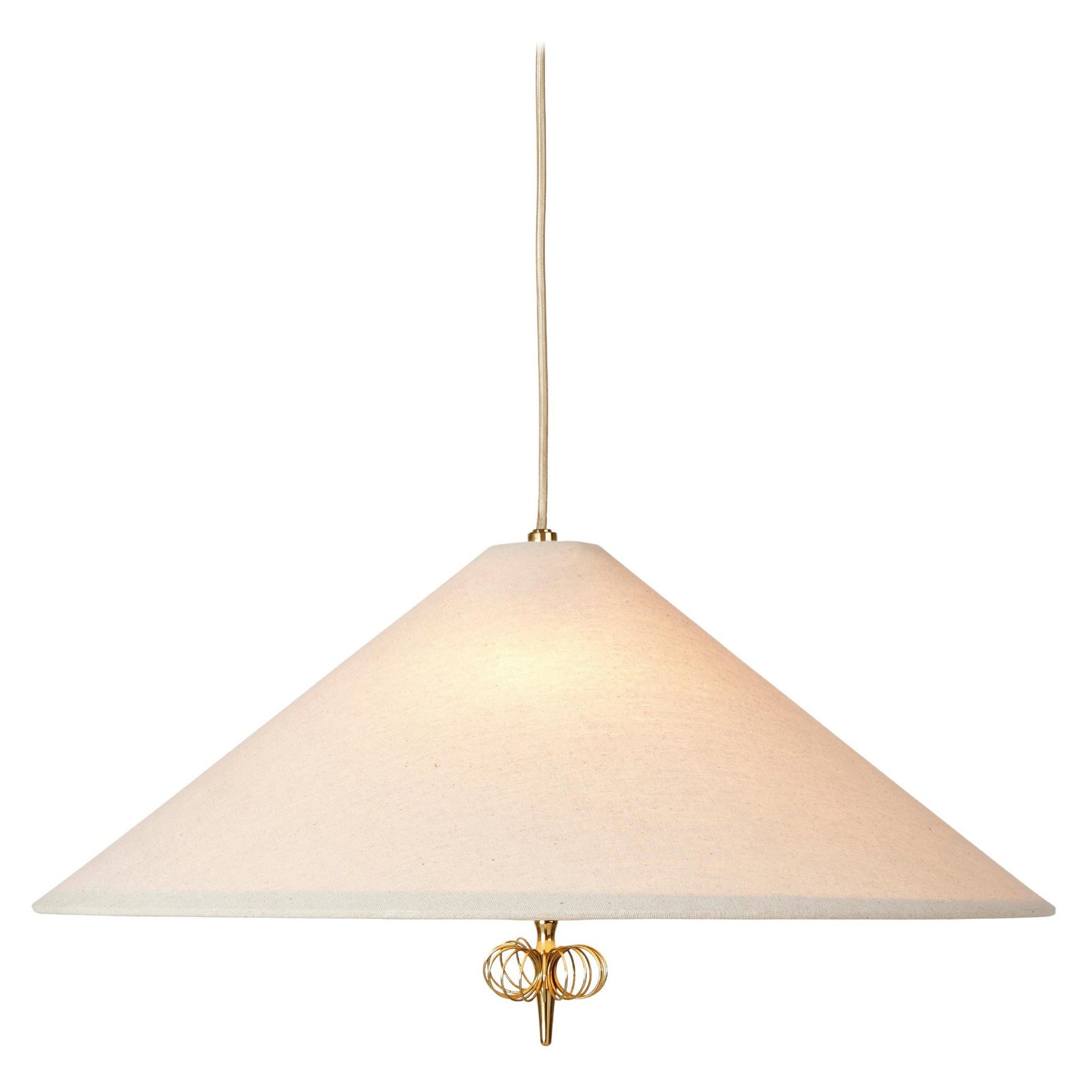 Paavo Tynell '1967' Canvas Shade Pendant Lamp for GUBI