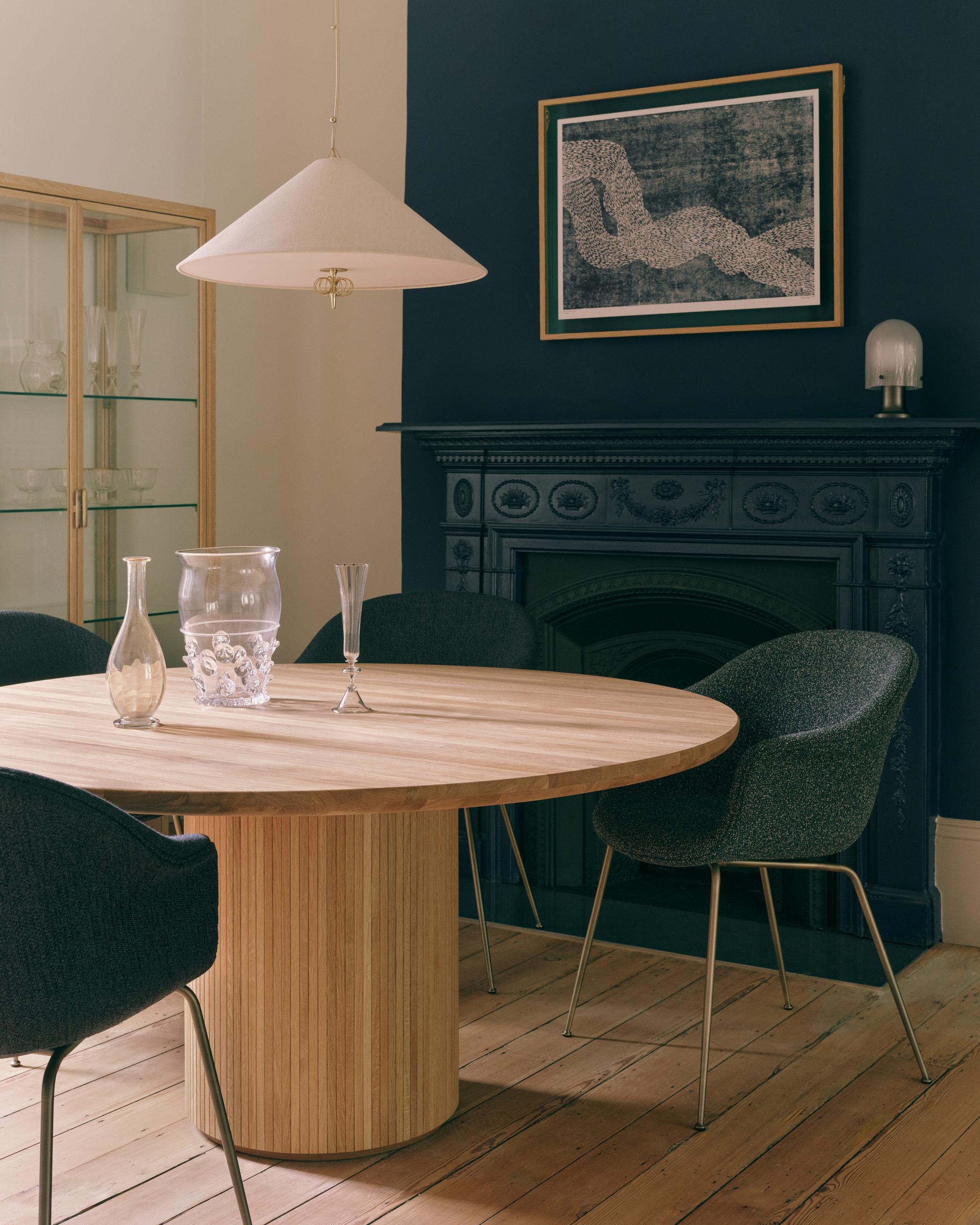 Danish Paavo Tynell 1967 Pendant Canvas Shade for GUBI For Sale