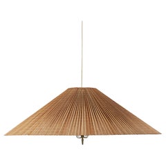 Paavo Tynell 1972 Pendant Bamboo Shade Ø90 cm for GUBI