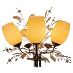 Paavo Tynell 5-Arm Chandelier Model 9029 Taito