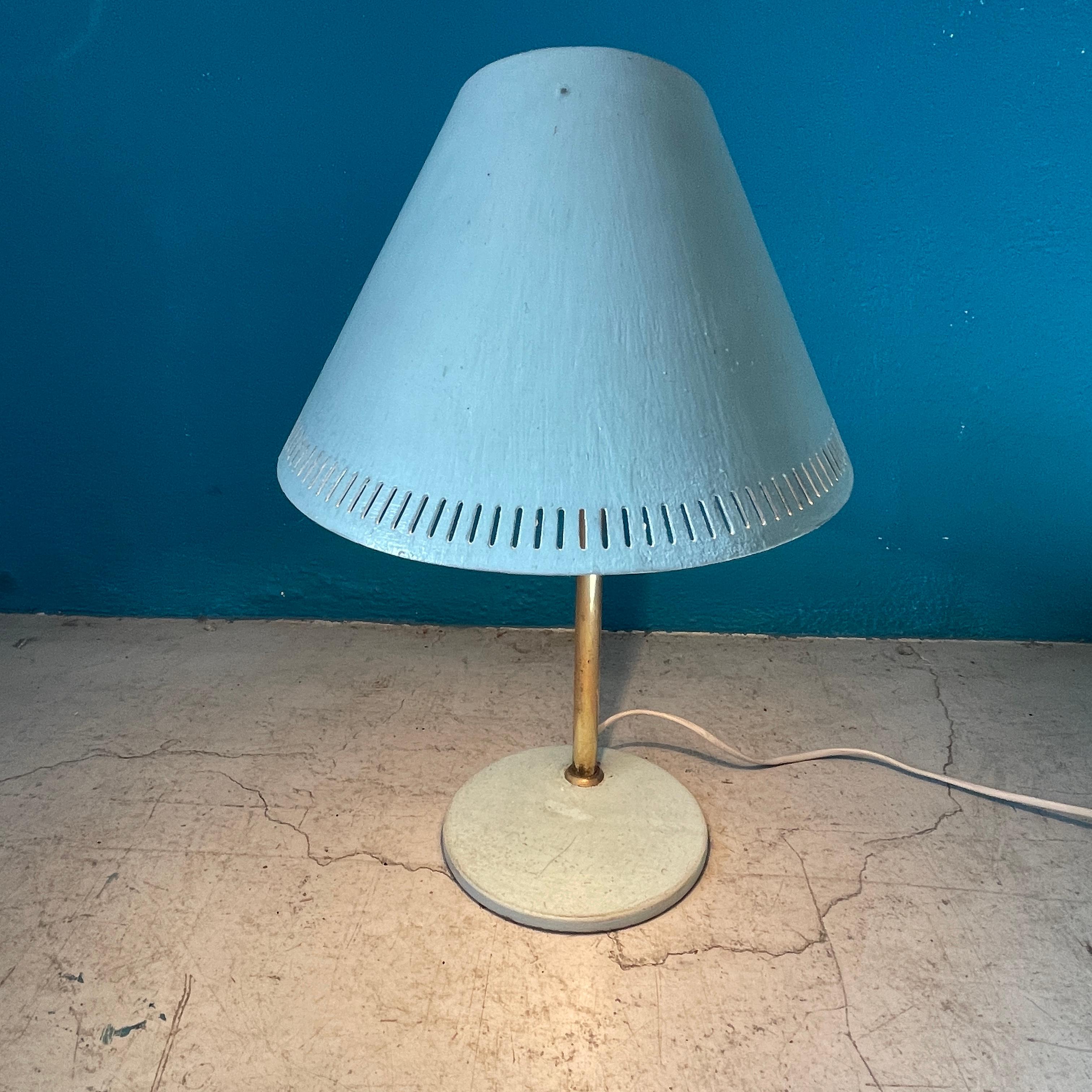 20th Century Paavo Tynell 9227 Table Lamp for TAITO / Idman Finland, 1950's For Sale