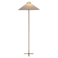 Retro Paavo Tynell "9602" Brass Floor Lamp for Taito Oy, Finland, 1950s