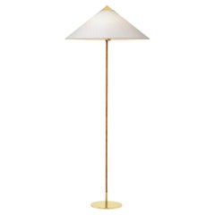 Lampadaire Paavo Tynell 9602 avec abat-jour en toile pour GUBI
