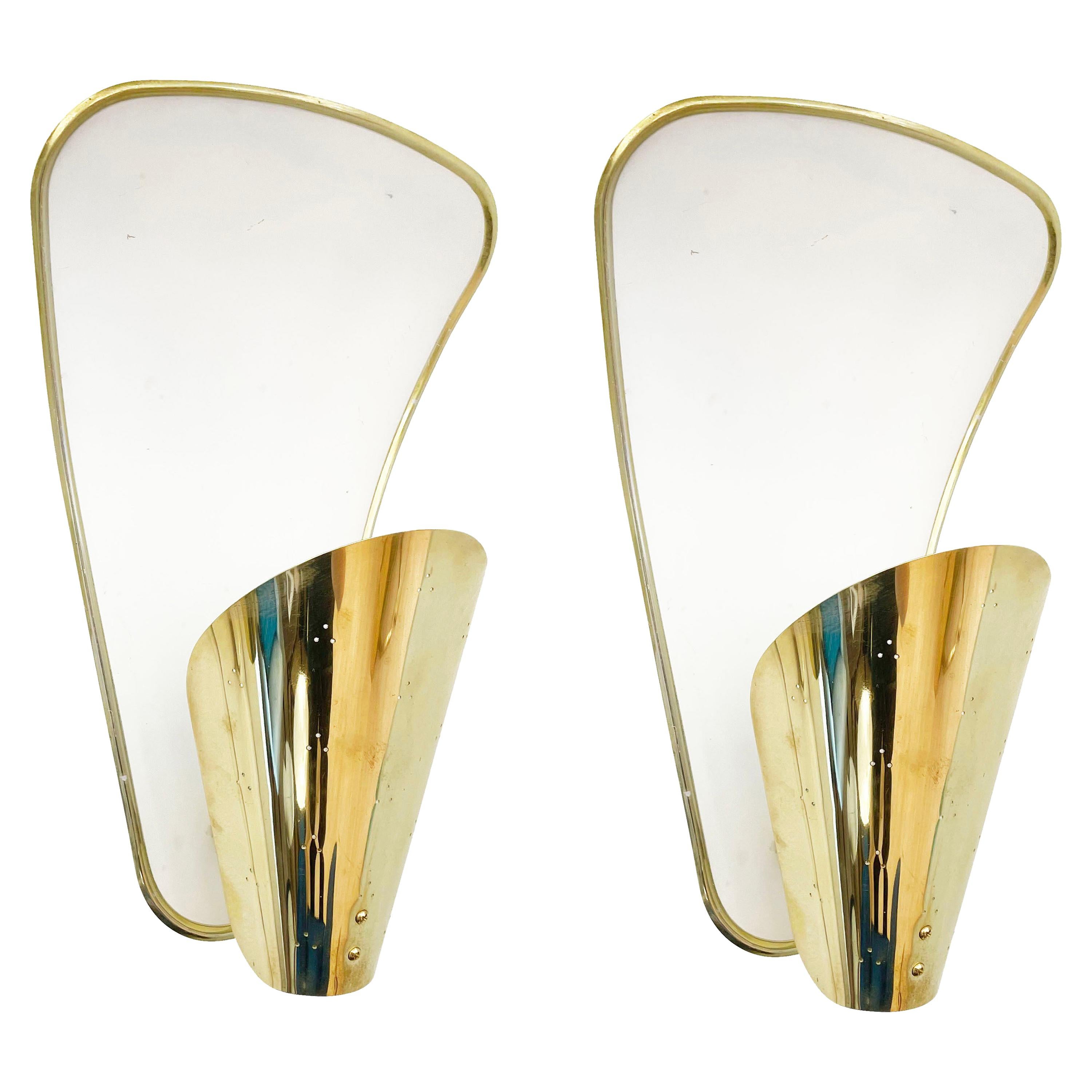 Paavo Tynell Attributed Wall Lights