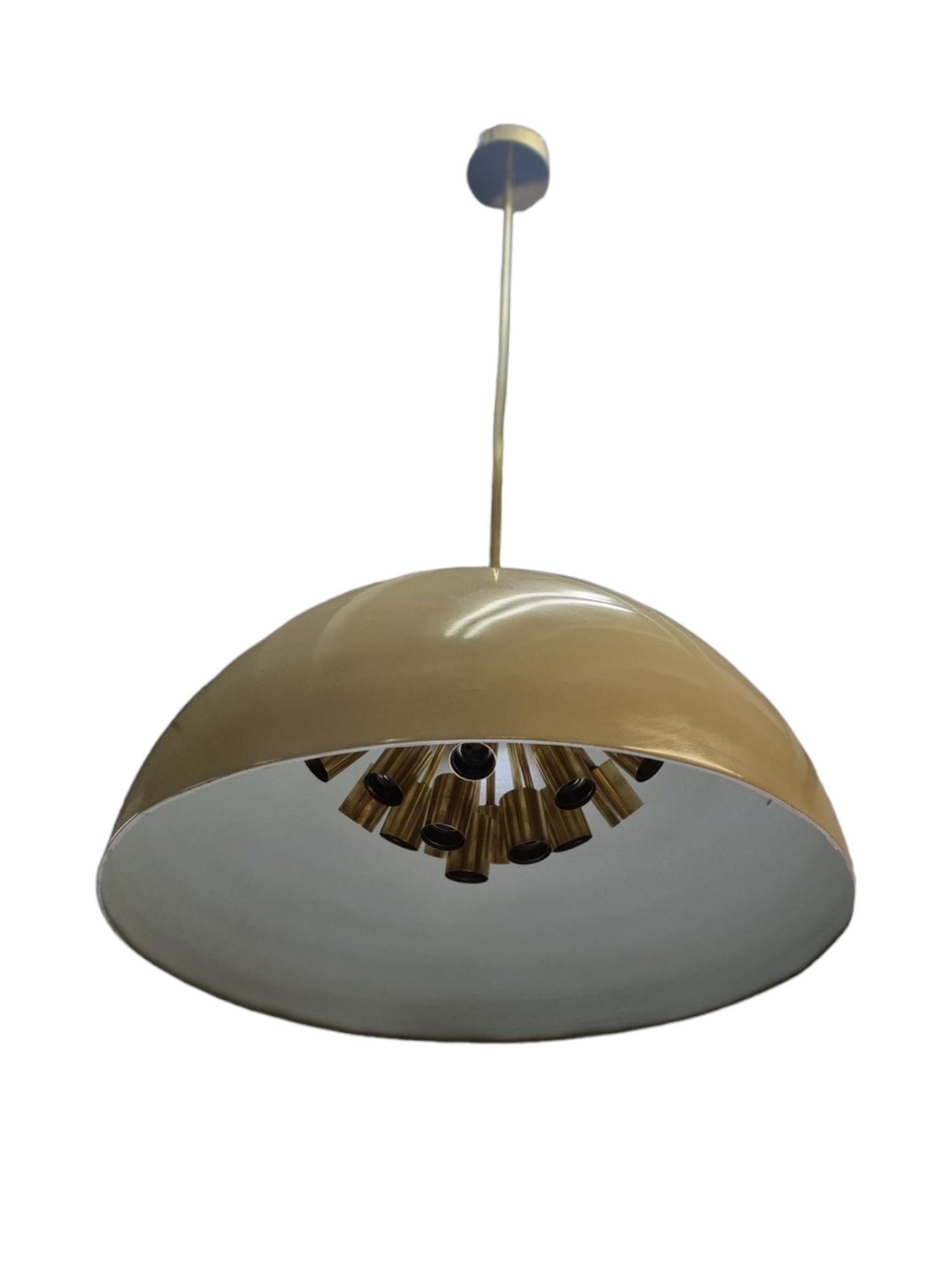 Finnish Paavo Tynell Aulanko Hotel Ceiling Lamp For Sale