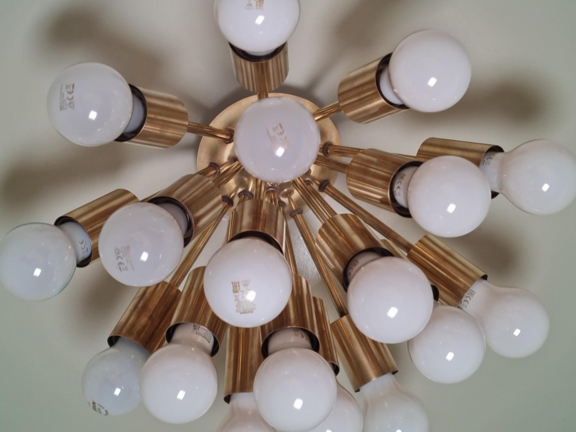 Mid-20th Century Paavo Tynell Aulanko Hotel Ceiling Lamp For Sale
