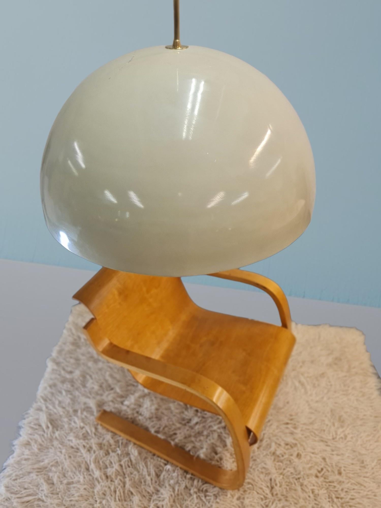 Mid-20th Century Paavo Tynell Aulanko Hotel Ceiling Lamp  For Sale