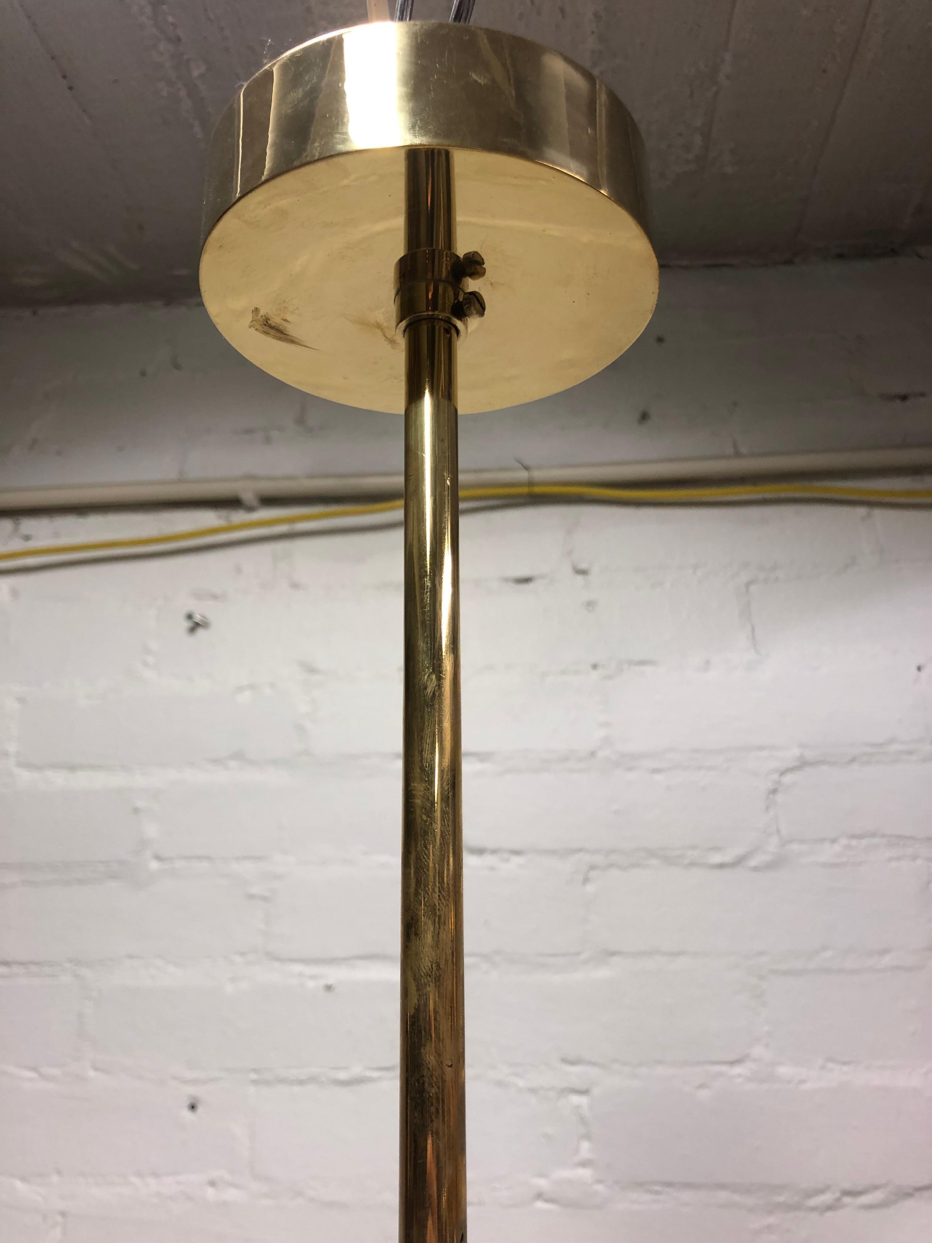 Metal Paavo Tynell Aulanko Hotel Ceiling Lamp  For Sale
