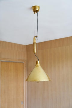 Paavo Tynell Brass Counter Balance for Taito Oy