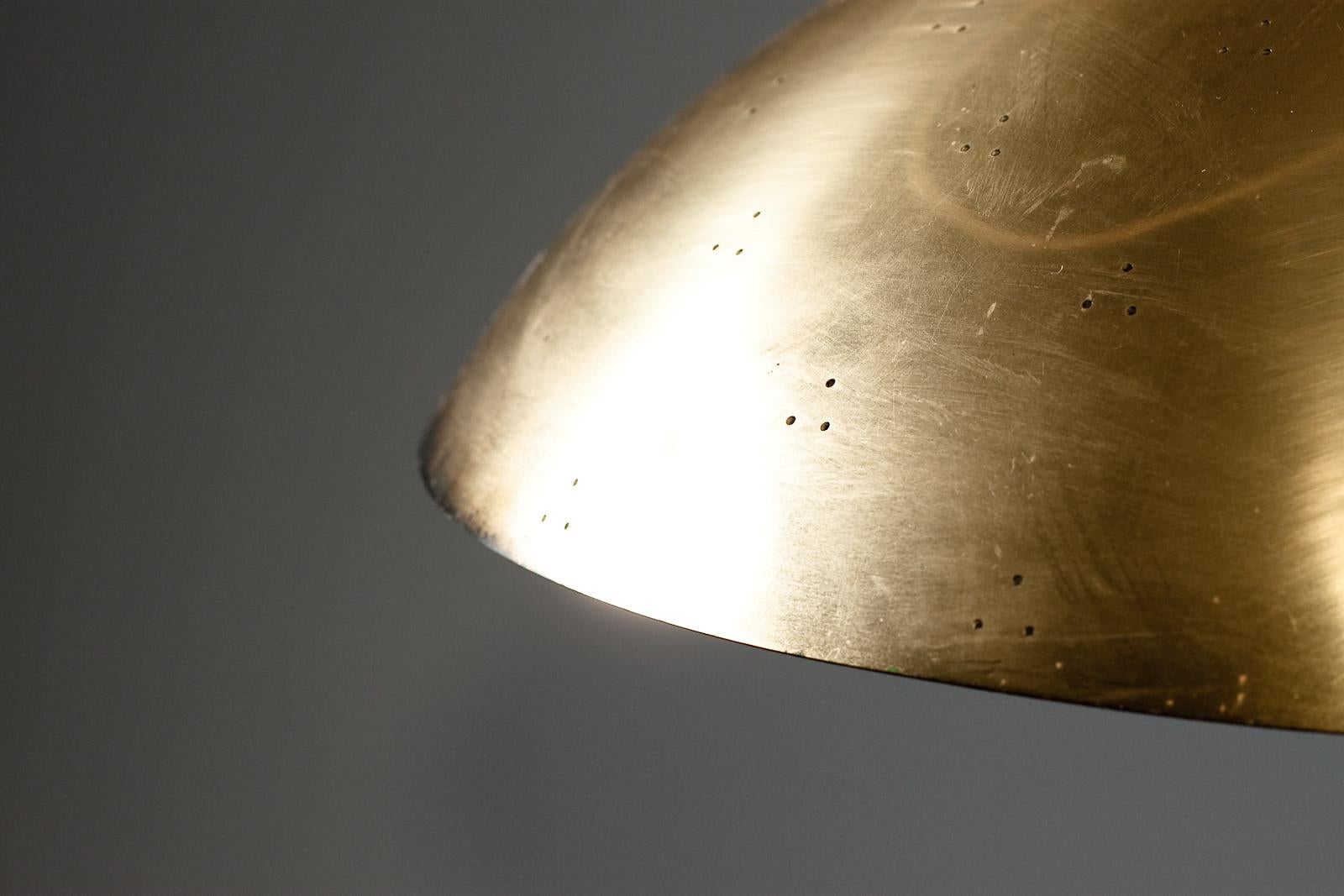 Paavo Tynell, brass counterweight light A1965 for TAITO Oy 2