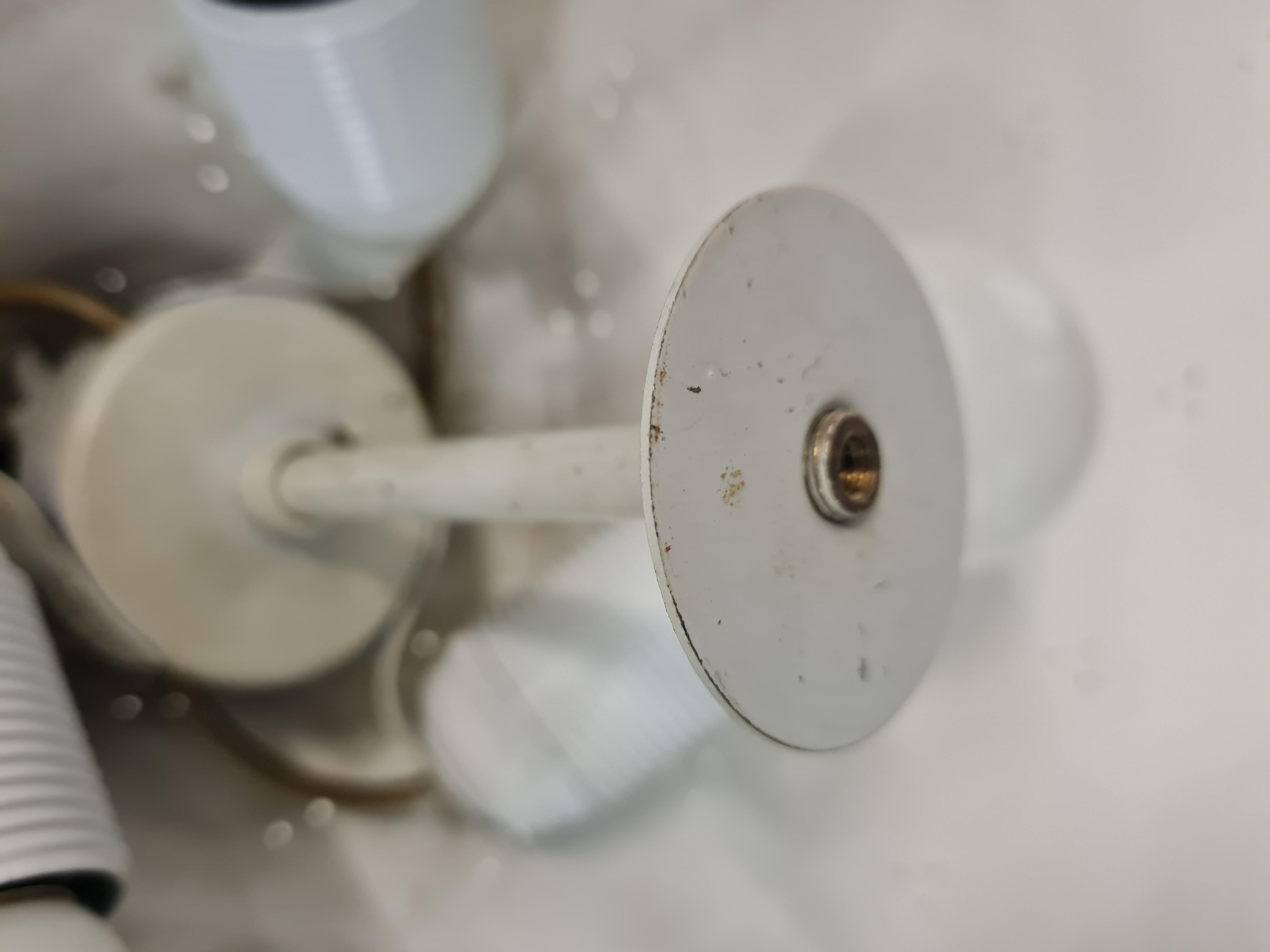 Lampada da soffitto regolabile in ottone Paavo Tynell Modello 1965, Taito 1950s in vendita 8