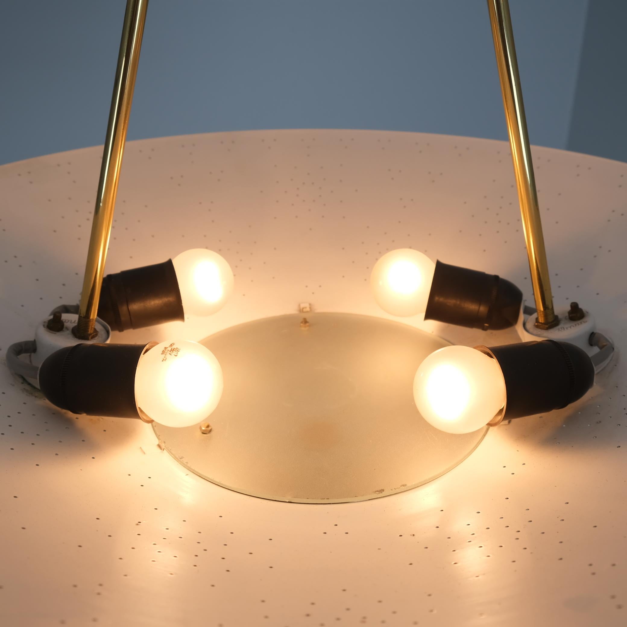 Metà XX secolo Lampada da soffitto 