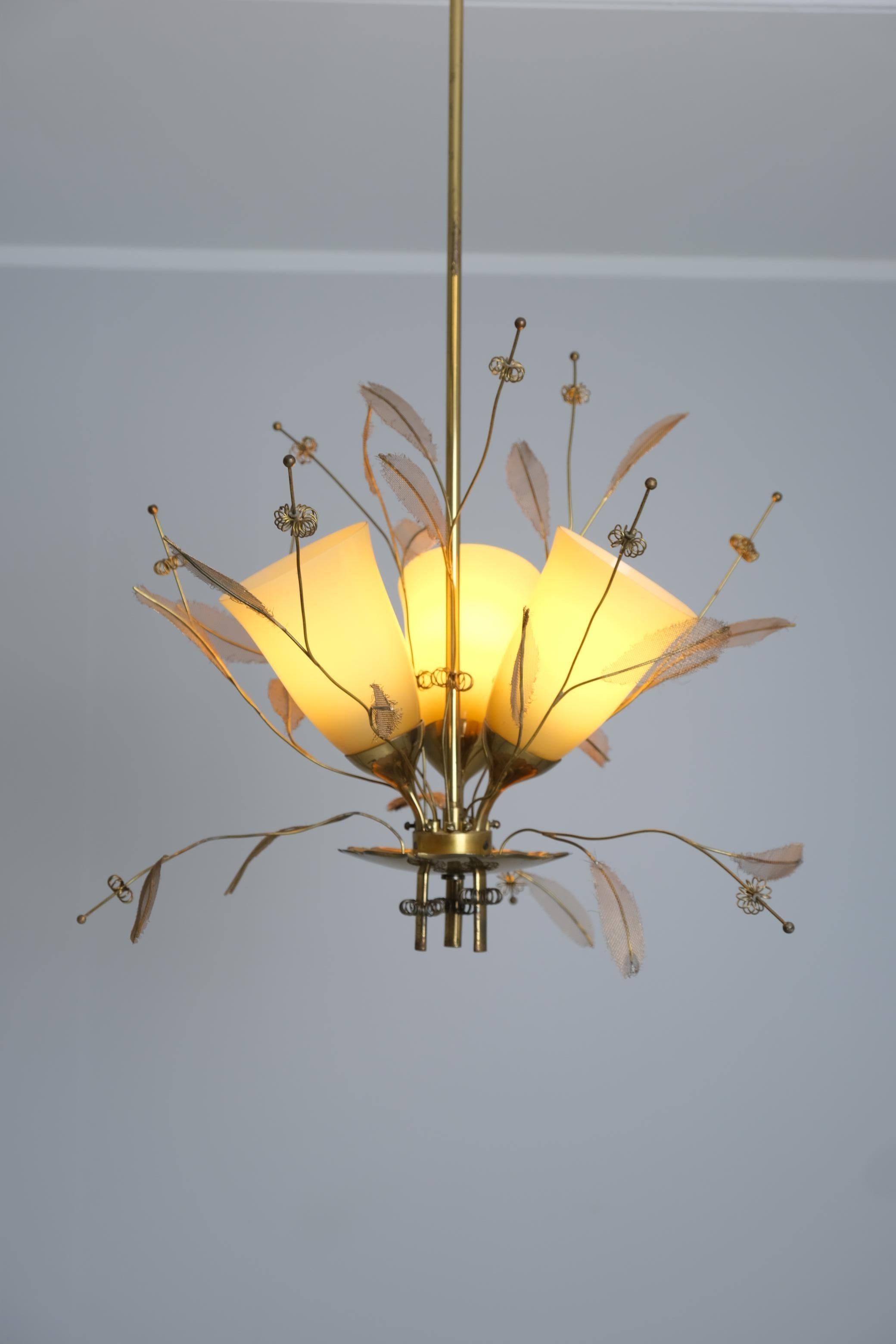 Paavo Tynell Lampe de plafond Bouquet de mariée 