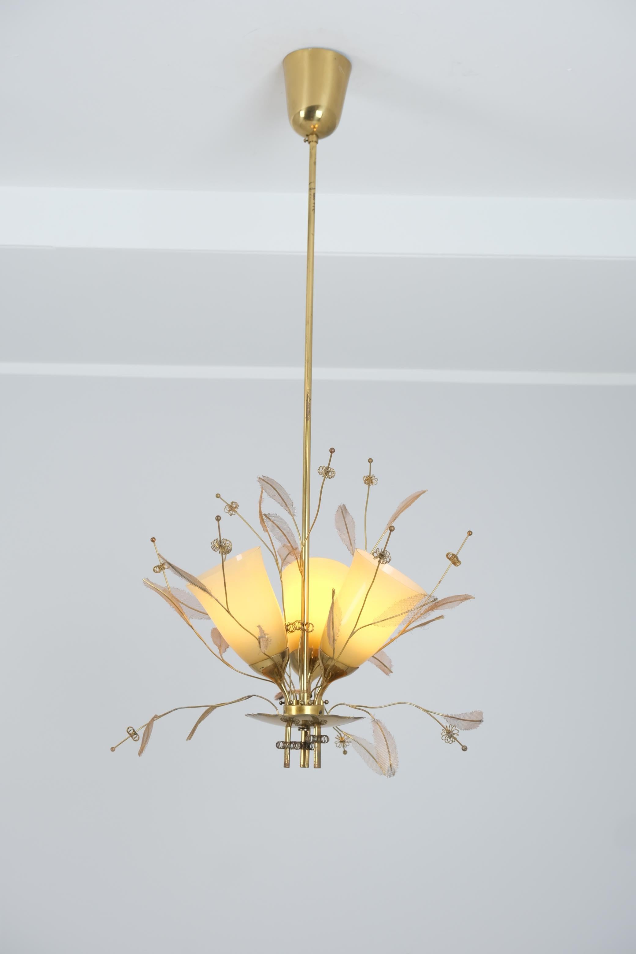 Paavo Tynell Lampe de plafond Bouquet de mariée 