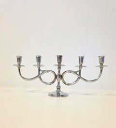 Paavo Tynell Candelabra Model No 14 des années 1930 par Taito Oy