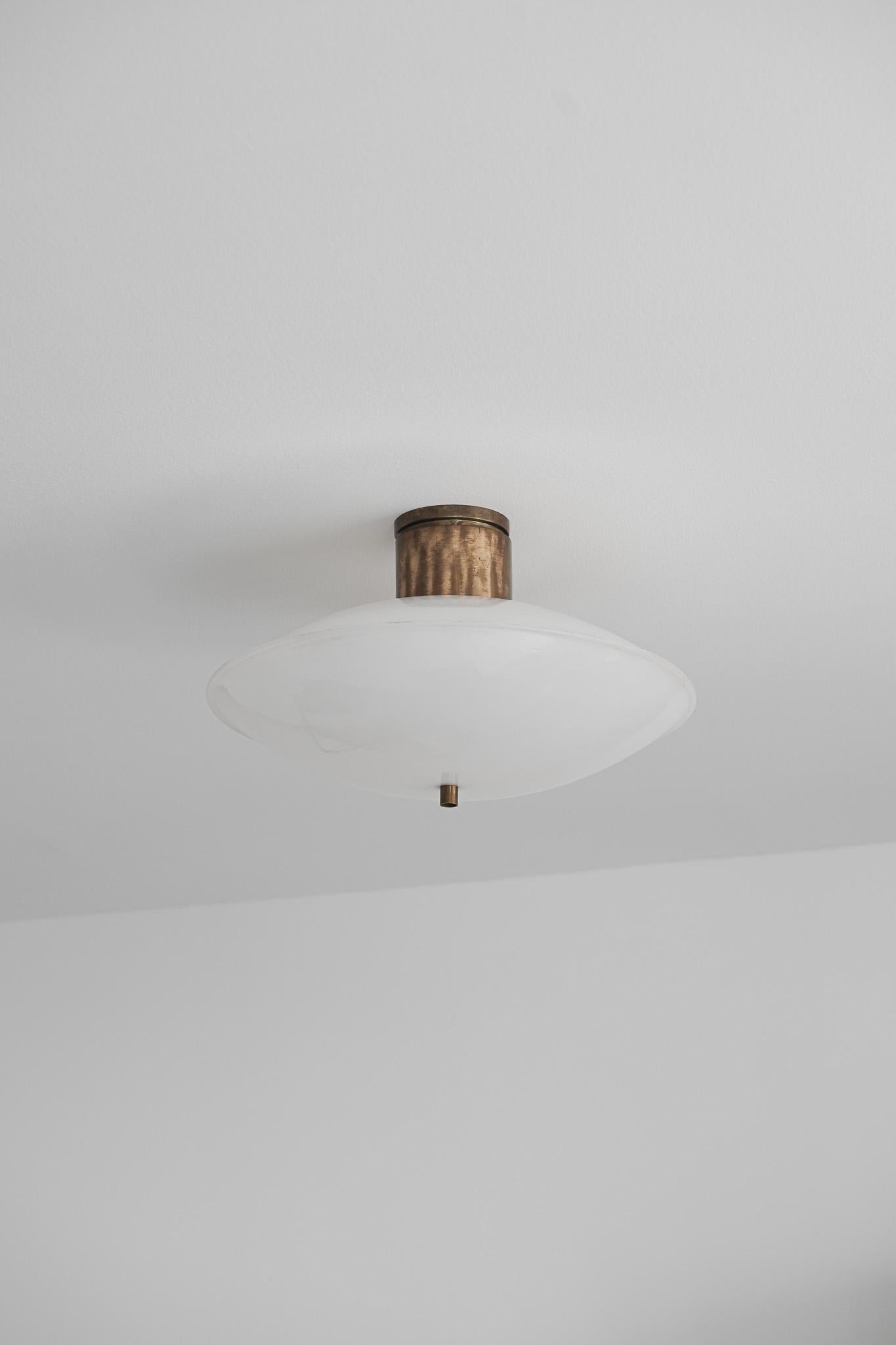 Finnish Paavo Tynell Ceiling  Lamp 1950s 