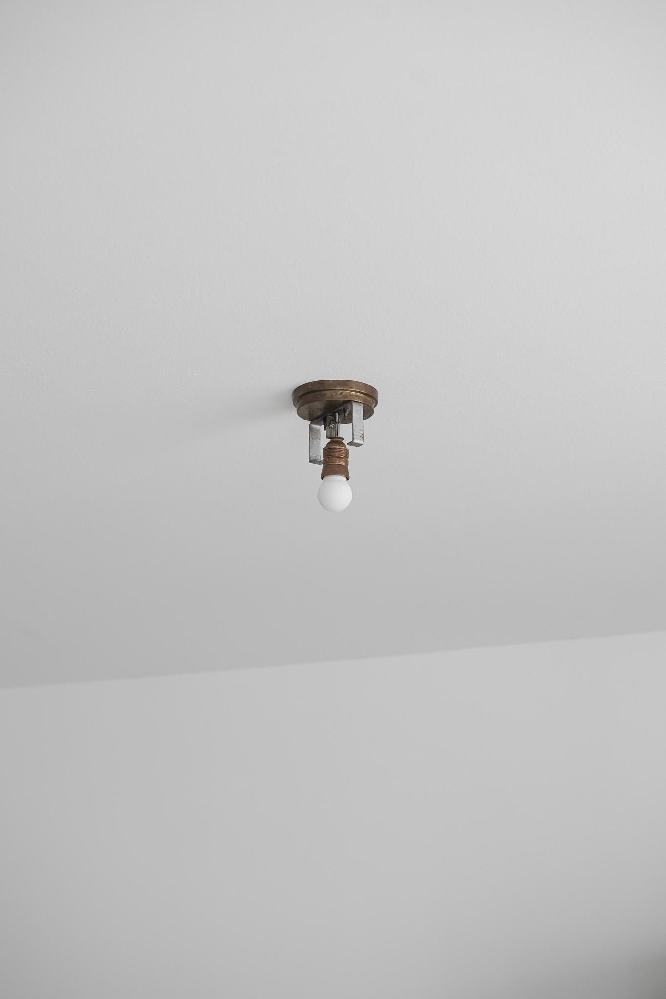 Mid-20th Century Paavo Tynell Ceiling  Lamp 1950s 