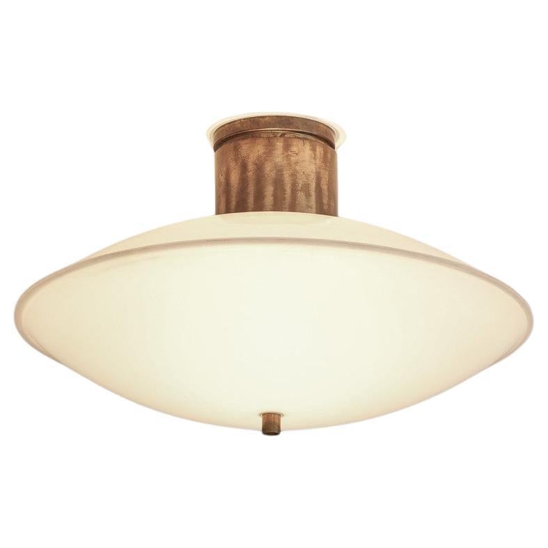 Paavo Tynell Ceiling  Lamp 1950s "UFO" Tito Oy