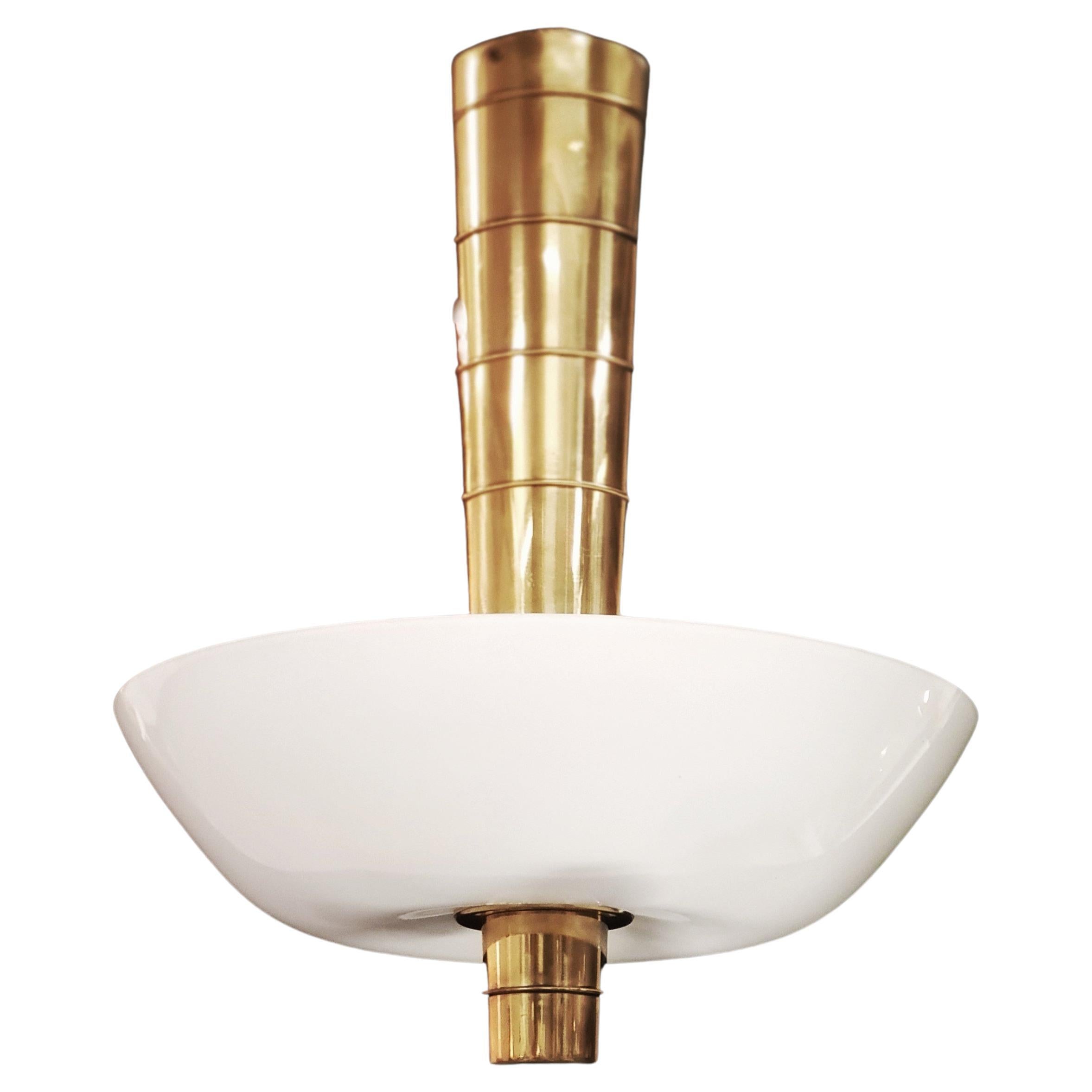 Paavo Tynell Ceiling Lamp "Cannon Shell" Model 9053