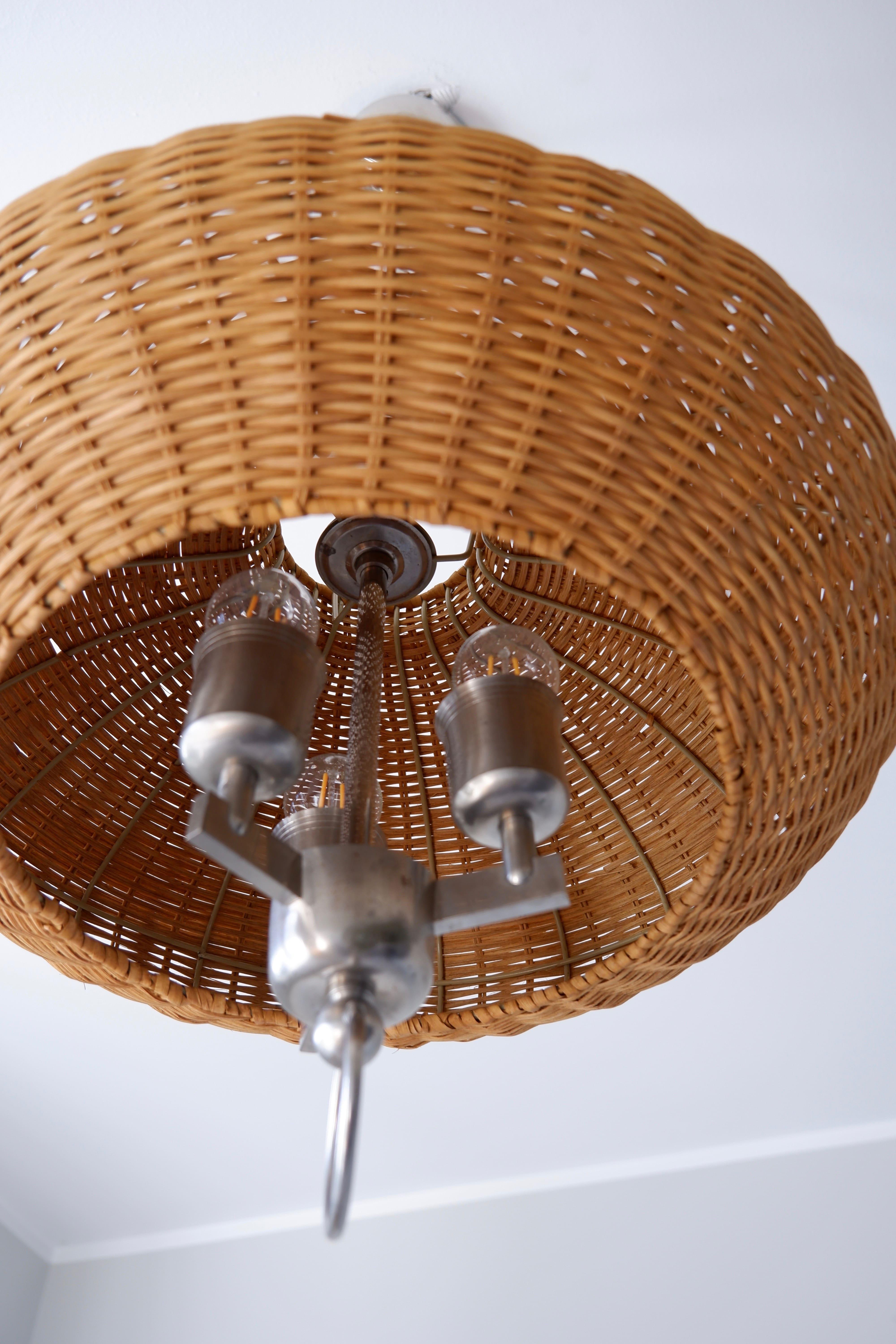 Paavo Tynell, lampada da soffitto modello 1355 realizzata da Taito negli anni '40 in vendita 4