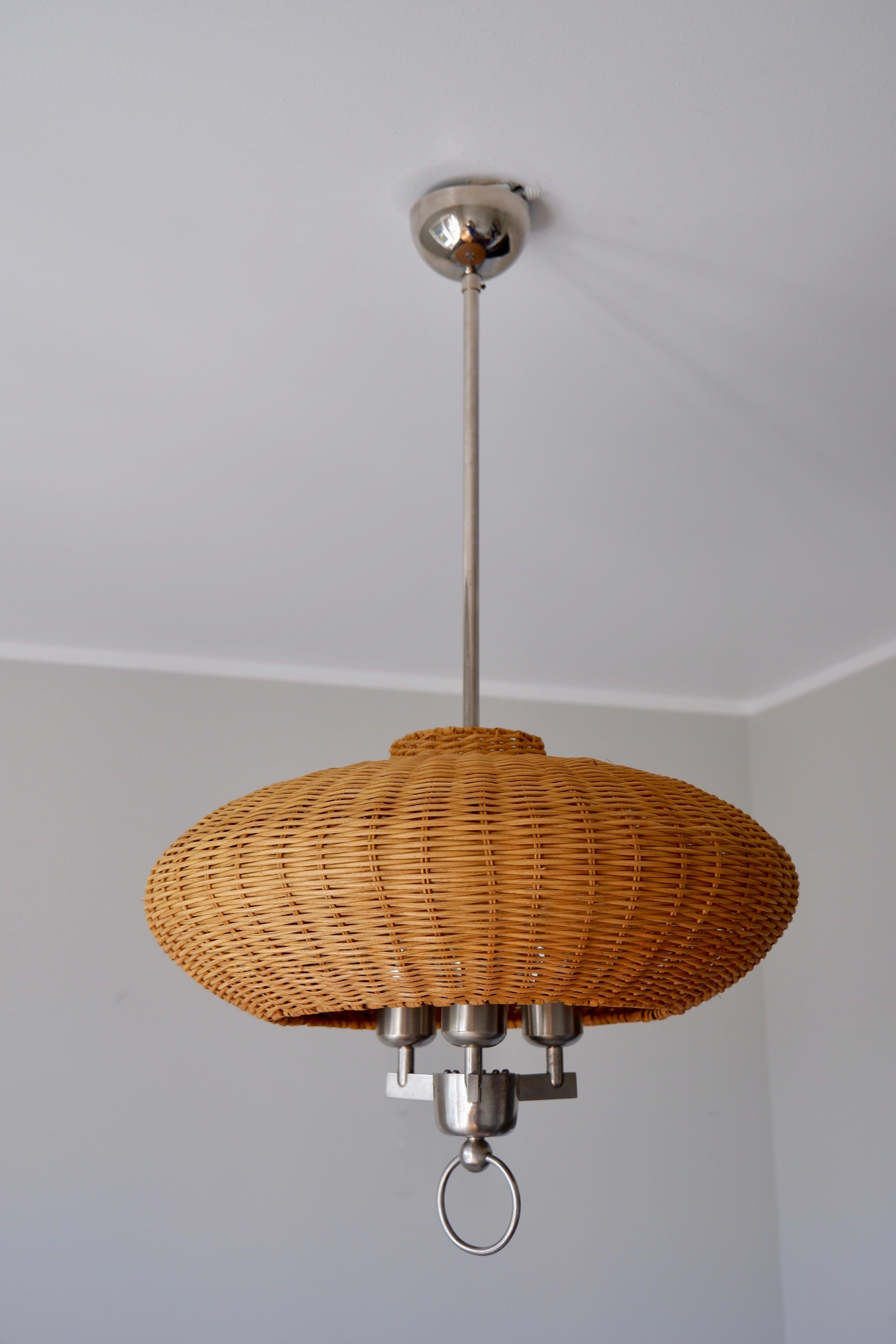 Paavo Tynell, lampada da soffitto modello 1355 realizzata da Taito negli anni '40 in vendita 5