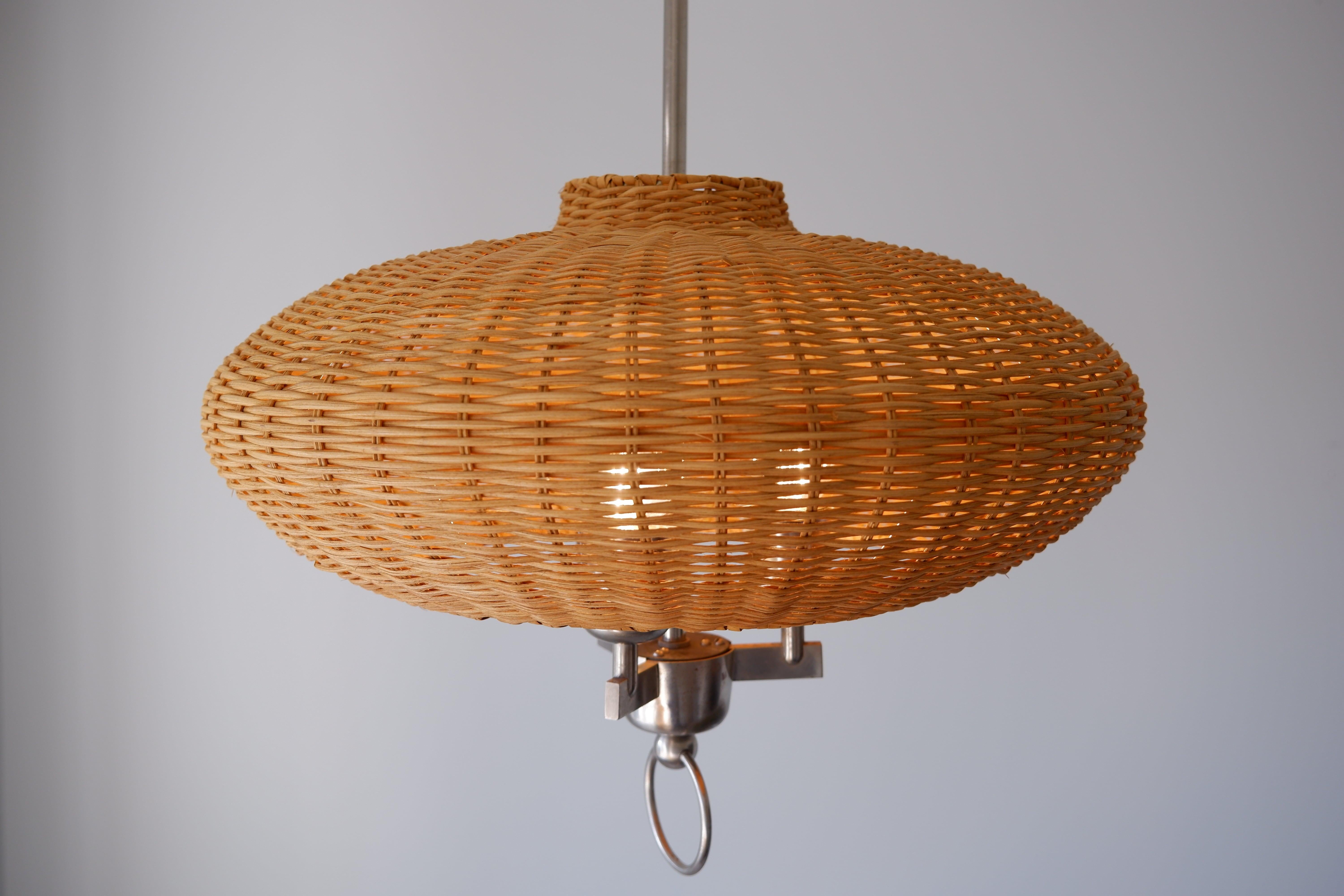 18th Century and Earlier Paavo Tynell, Ceiling Lamp Model 1355 Made by Taito in the 40s For Sale
