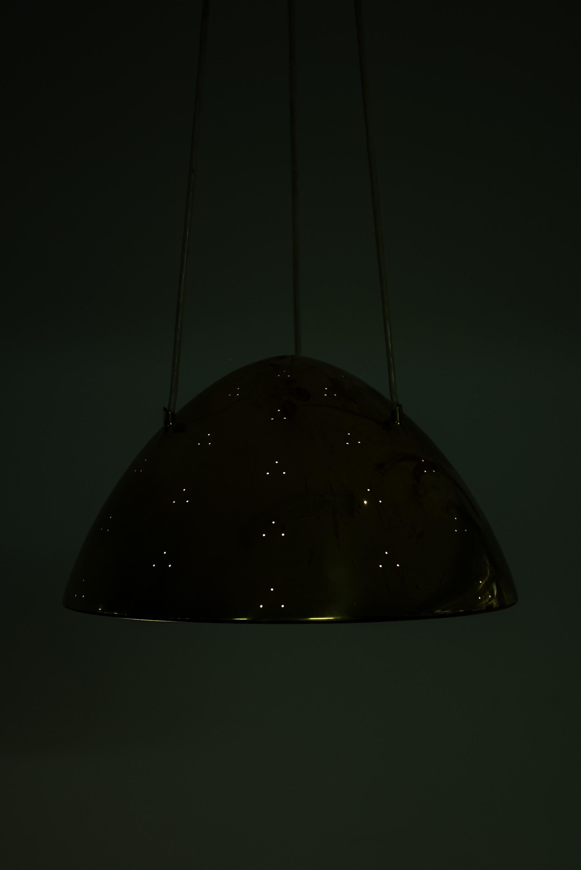 Paavo Tynell Ceiling Lamp Model 1959 Produced by Taito Oy in Finland In Good Condition In Limhamn, Skåne län