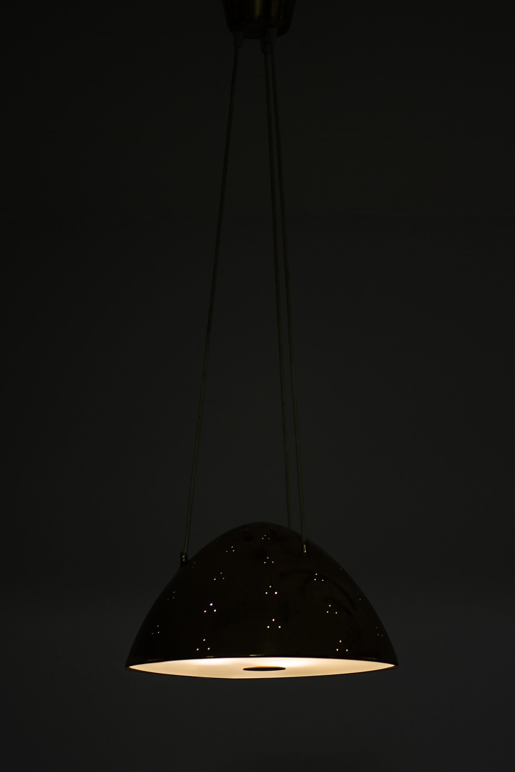 Paavo Tynell Ceiling Lamp Model 1959 Produced by Taito Oy in Finland 1