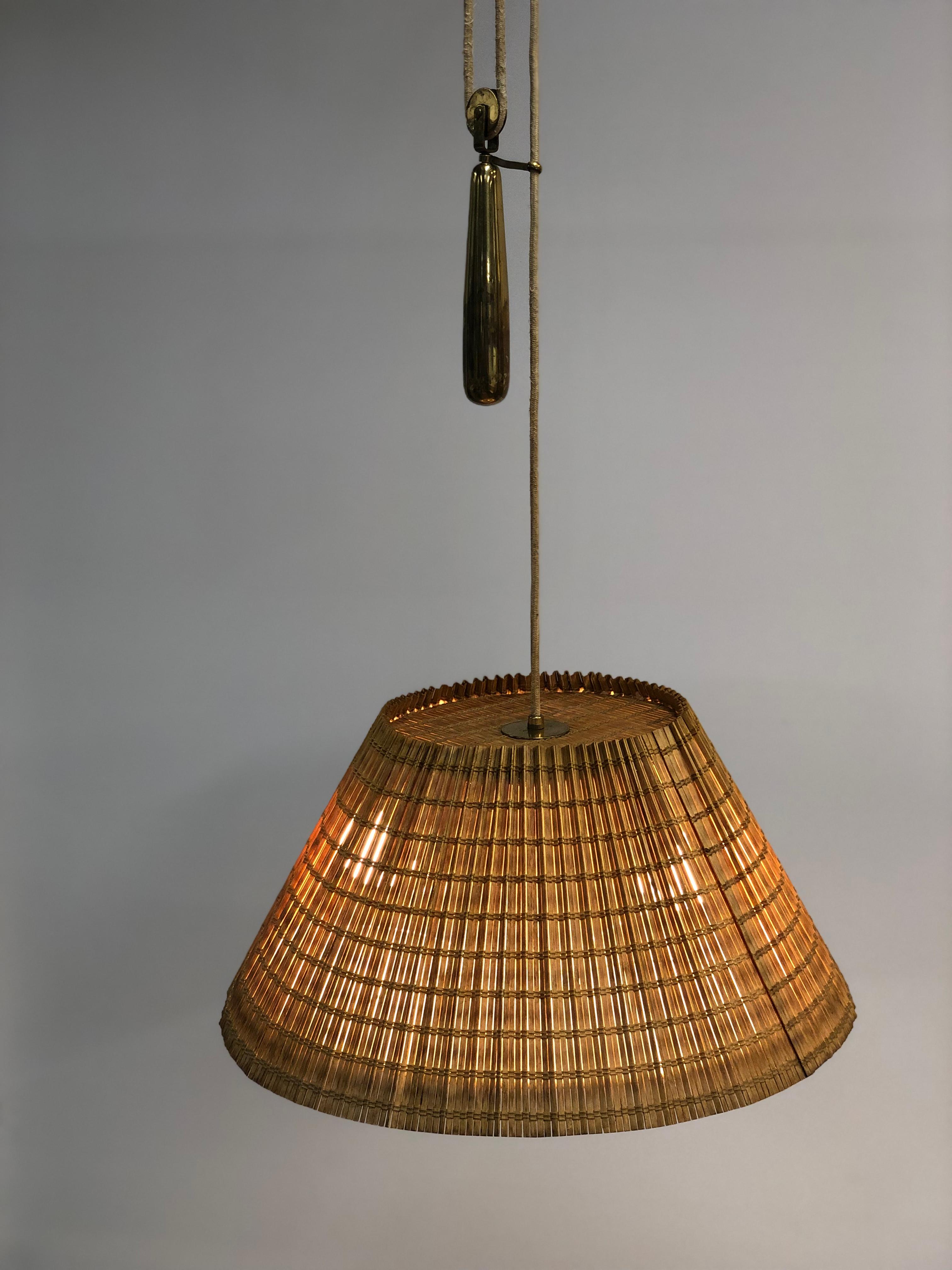 Scandinavian Modern Paavo Tynell ceiling lamp model 1968, Taito Oy For Sale