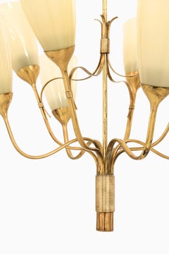 Paavo Tynell Ceiling Lamp Model 9007/8 Produced by Idman