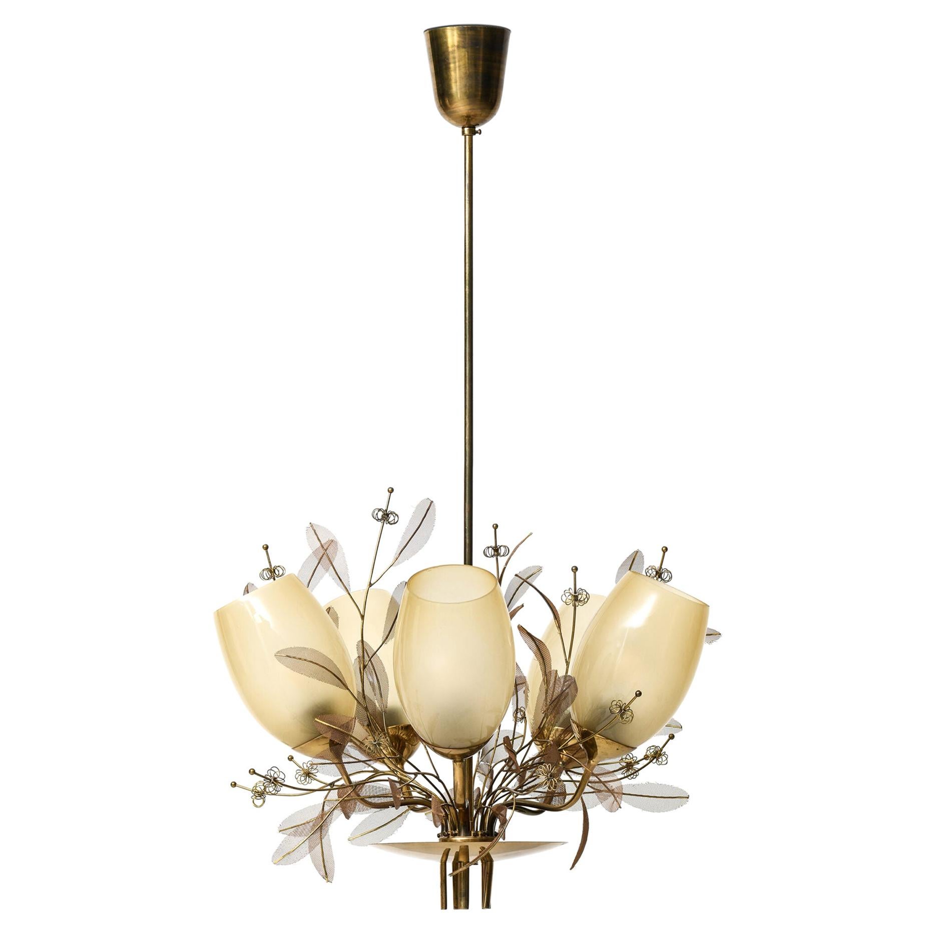 Paavo Tynell Chandelier Model 9029