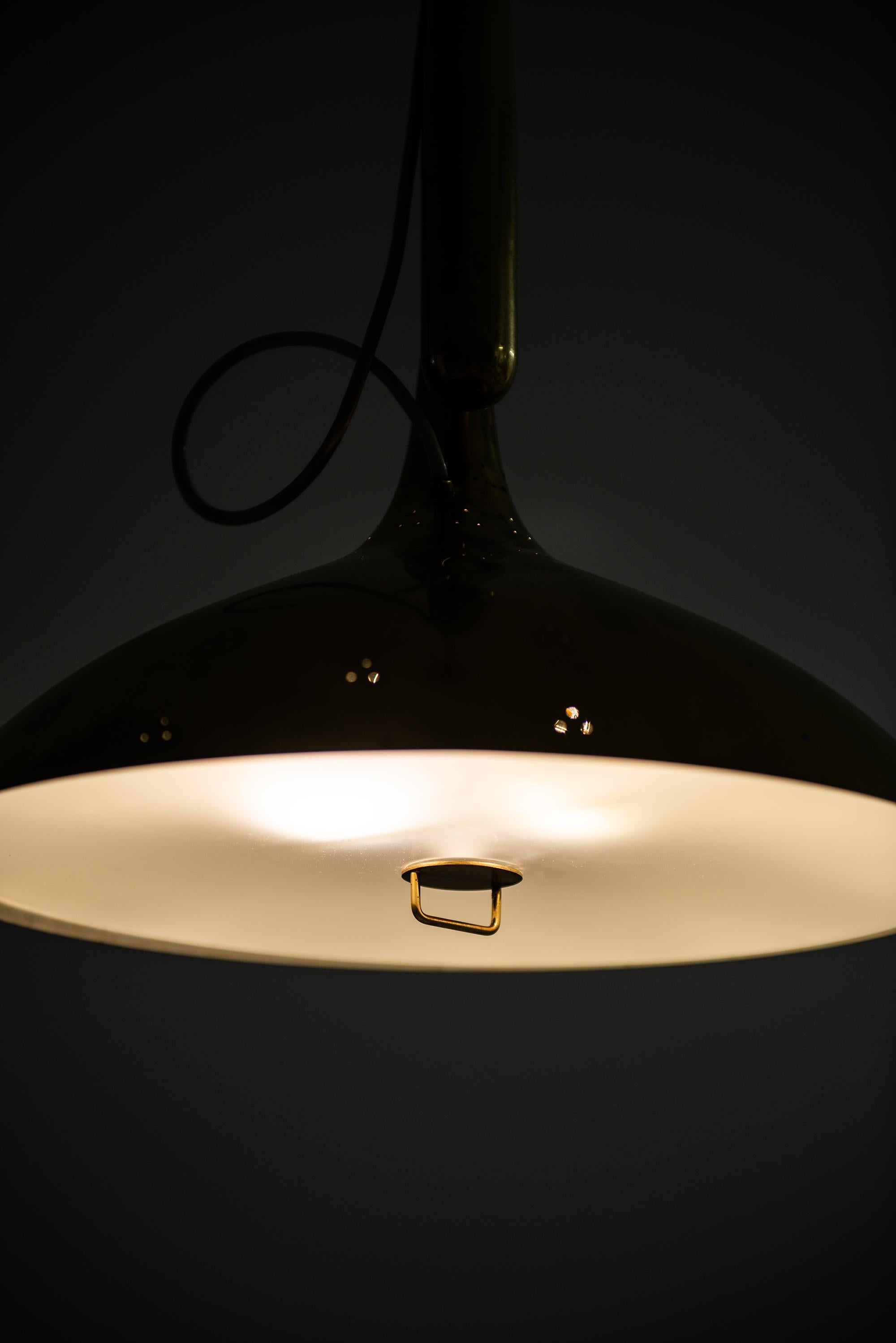 Paavo Tynell Ceiling Lamp Model A1965 by Idman in Finland 2