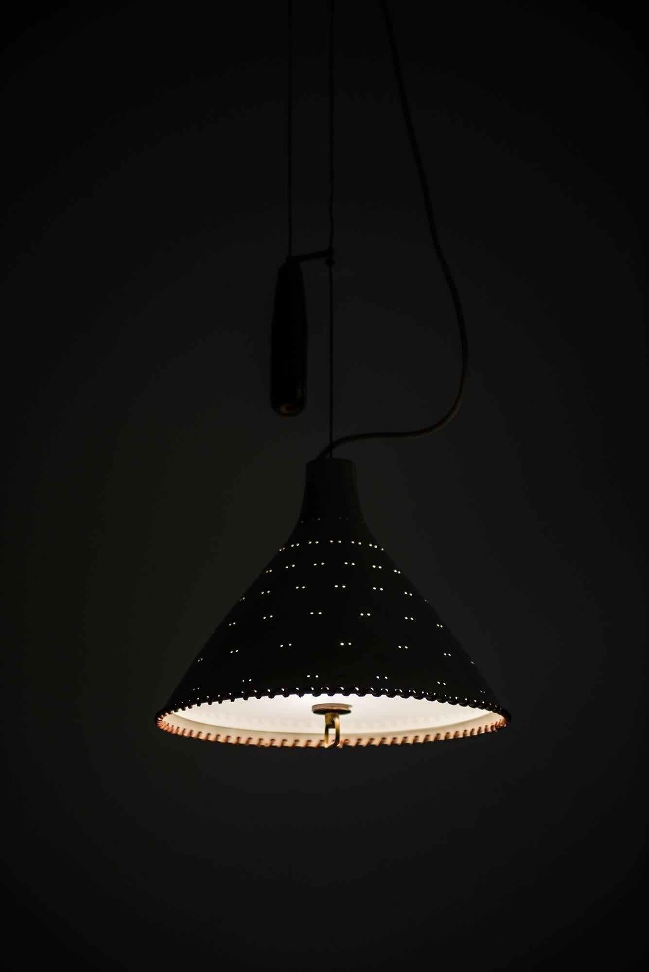 Finnish Paavo Tynell Ceiling Lamp Model A1982N by Idman in Finland