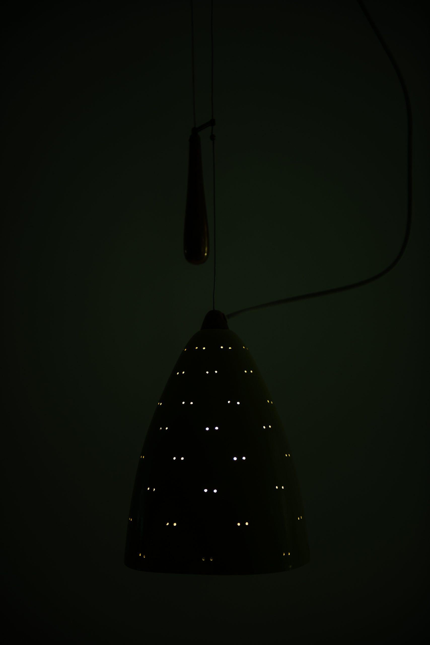 Paavo Tynell Ceiling Lamp Model J1979 Produced by Taito Oy in Finland For Sale 1